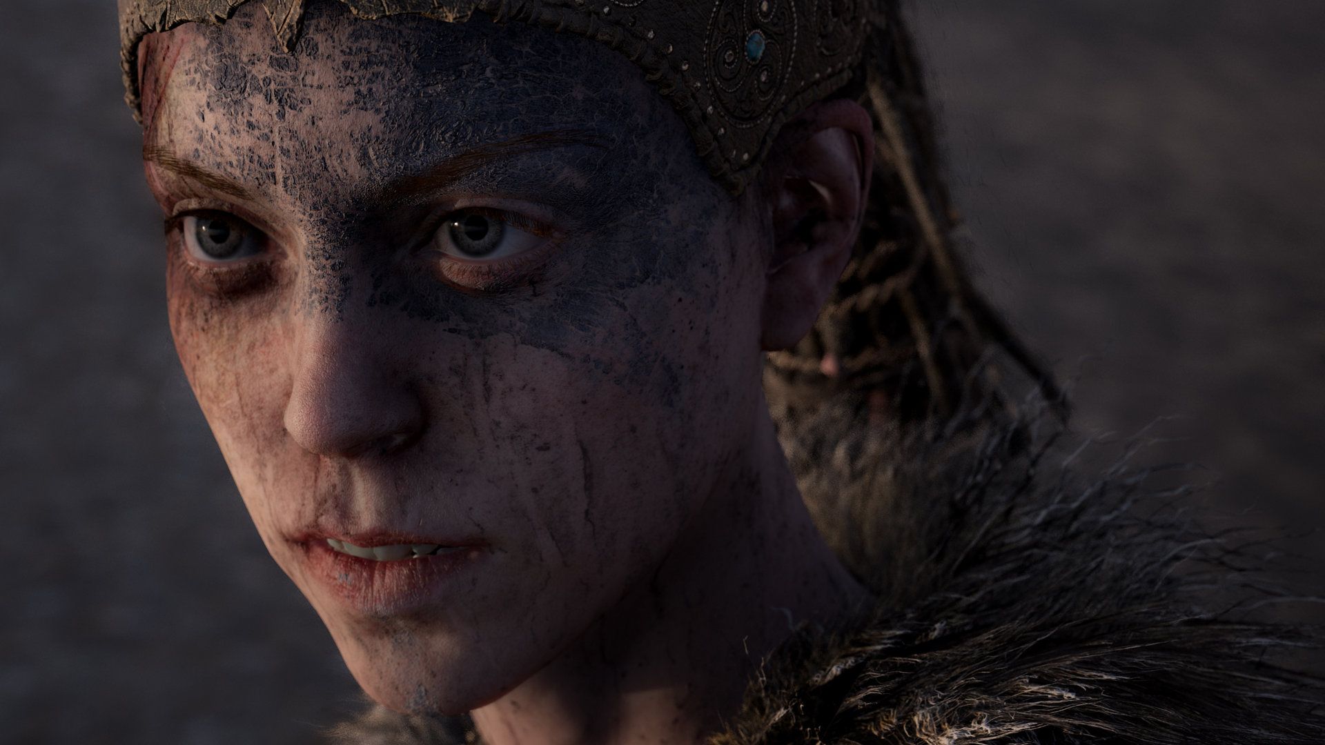 Senua Hellblade primo piano, 1920x1080 Full HD 1080p, Desktop