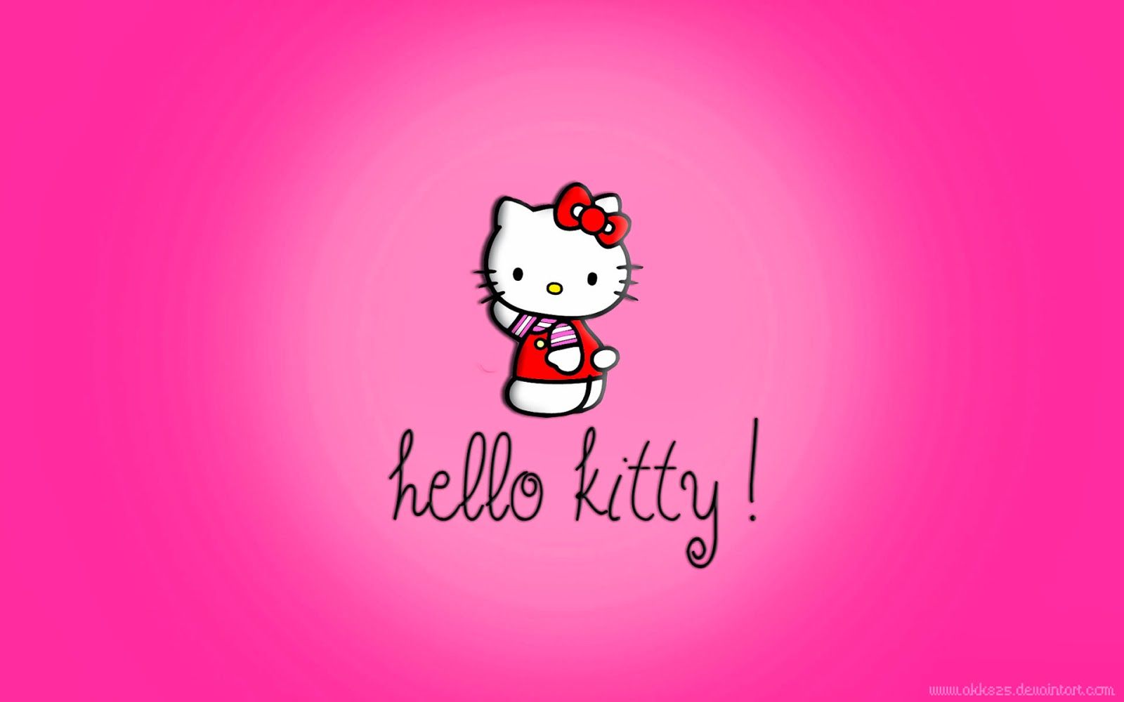 Hello Kitty e coniglietto rosa, 1080x1920 Verticale, Mobile