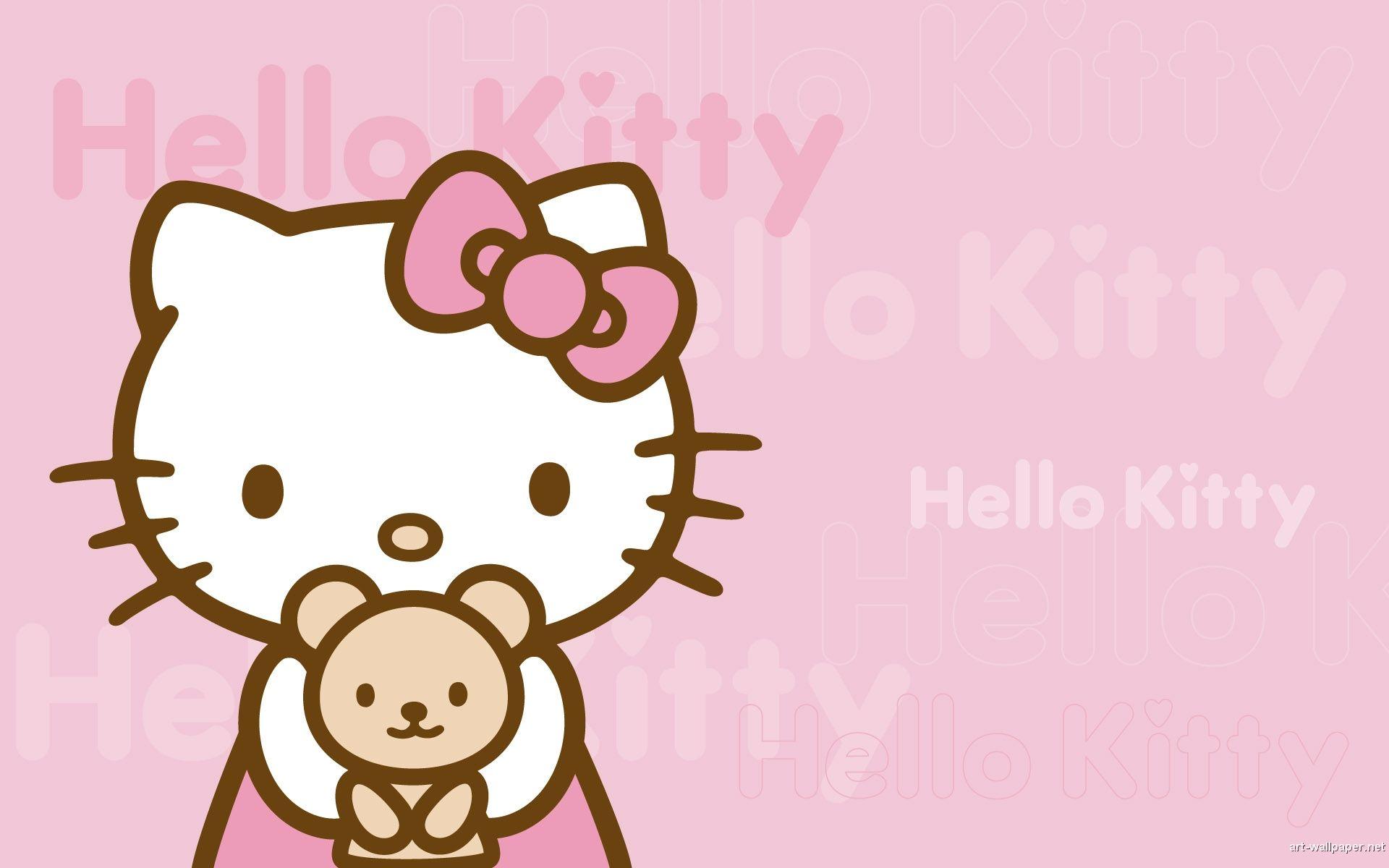 Hello Kitty Pasqua viola, 1920x1080 Full HD, Desktop