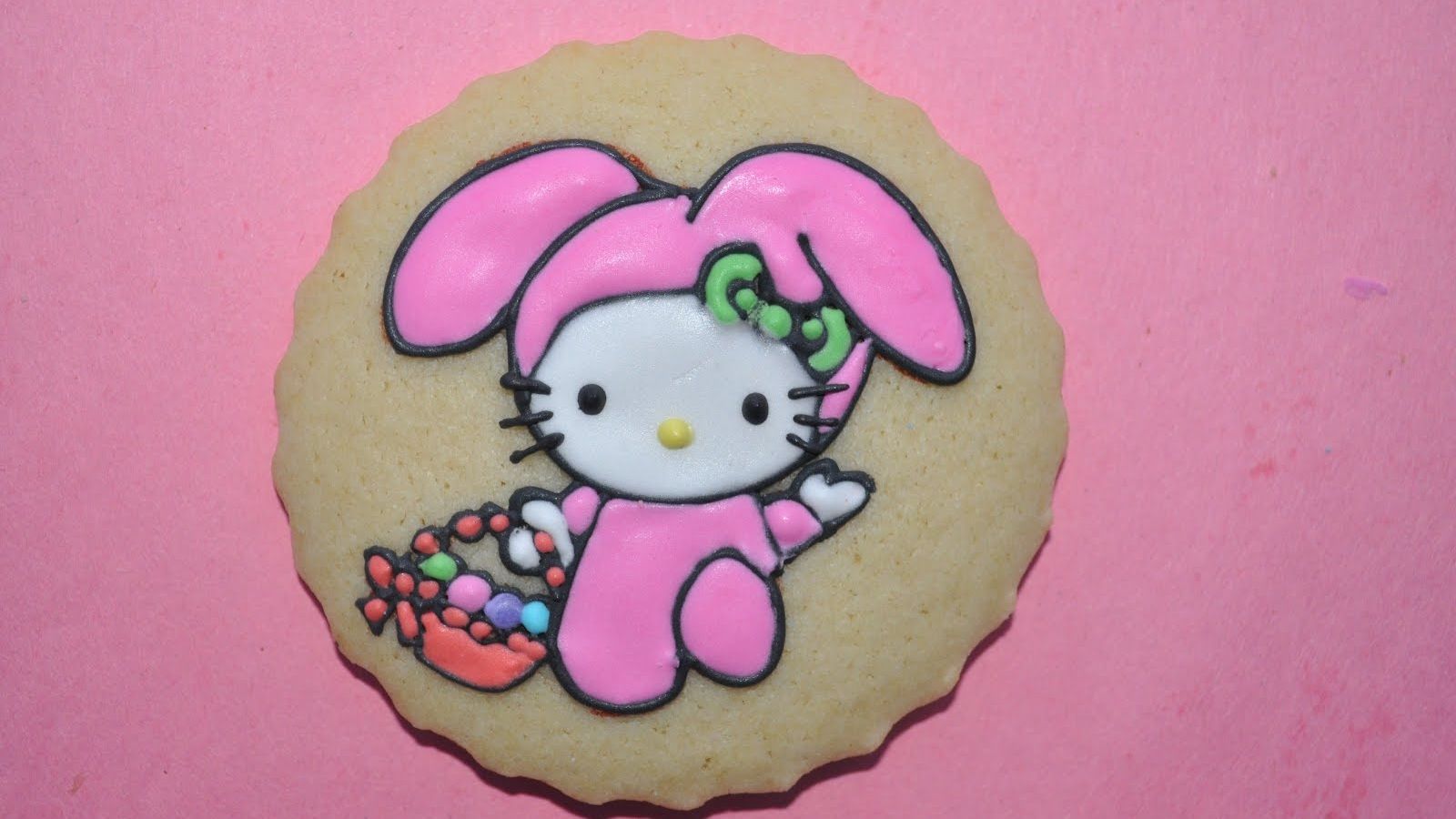 Hello Kitty con uova di Pasqua, 960x960 HD, Desktop
