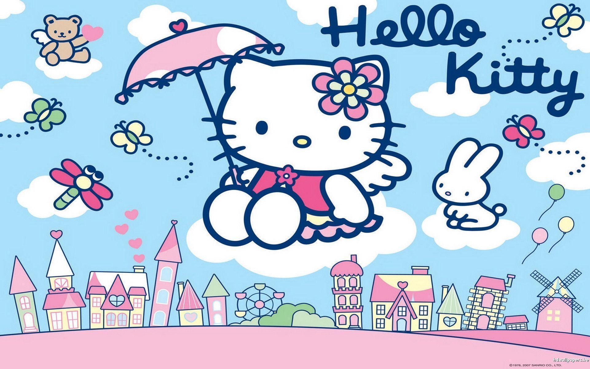 Hello Kitty biscotto Pasqua, 1600x900 HD Ready, iMac