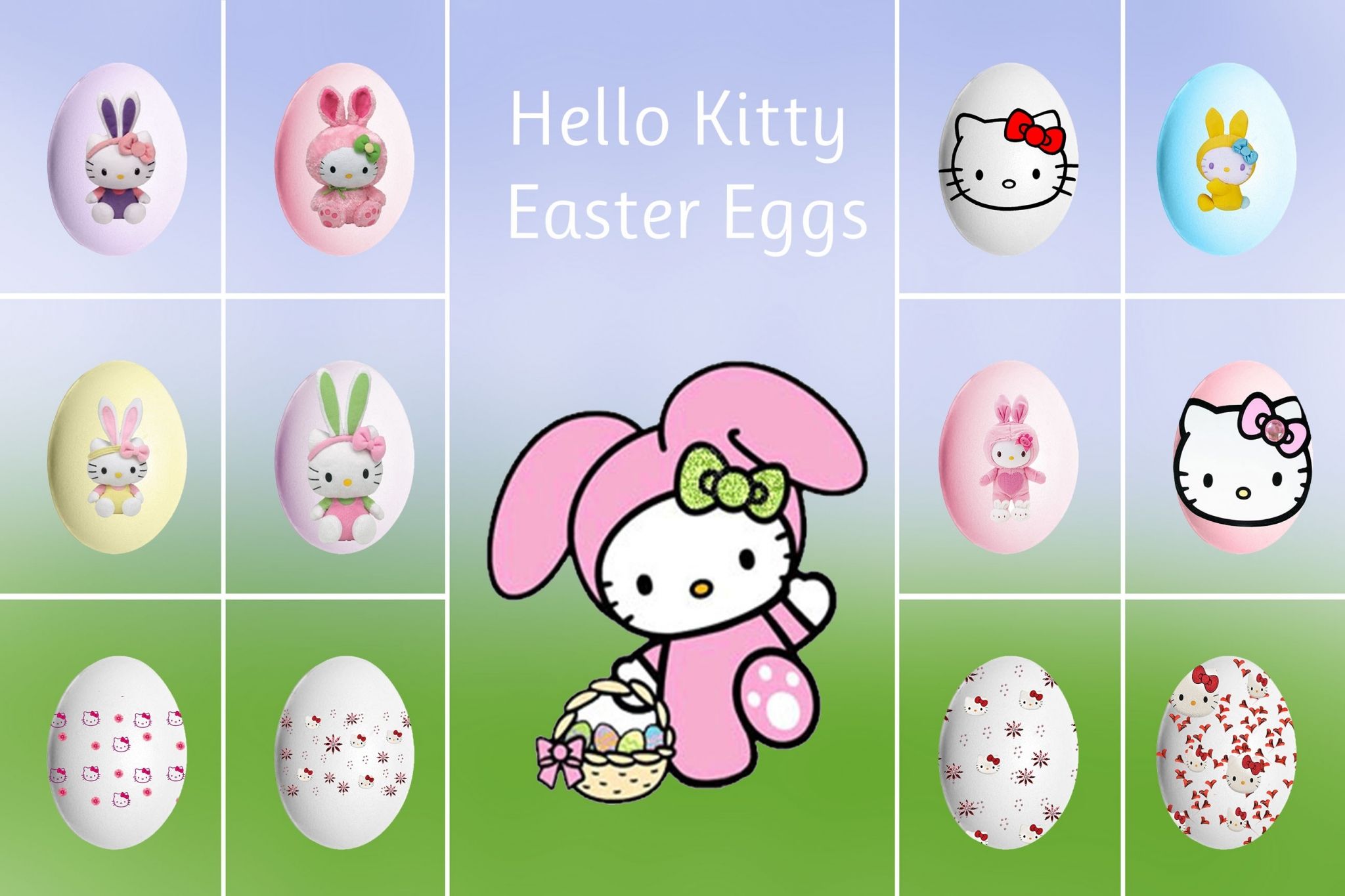 Hello Kitty coniglietto Pasqua, 2730x3563 Full HD Verticale, Smartphone