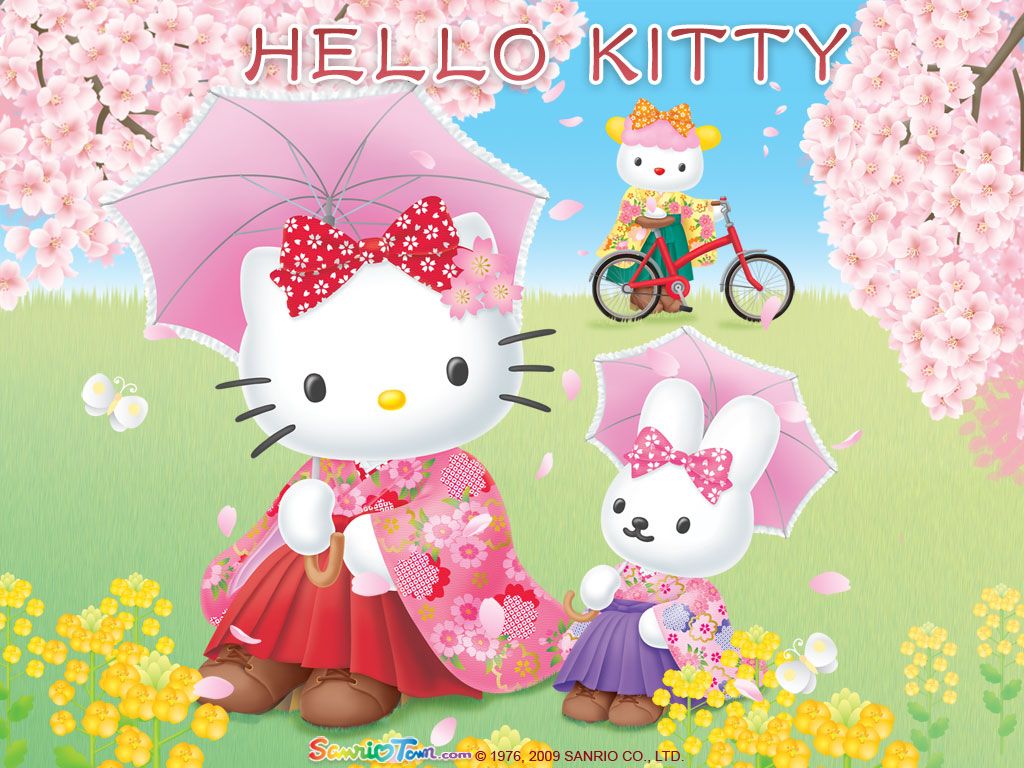 Hello Kitty con uova di Pasqua, 720x1280 Full HD Verticale, Smartphone