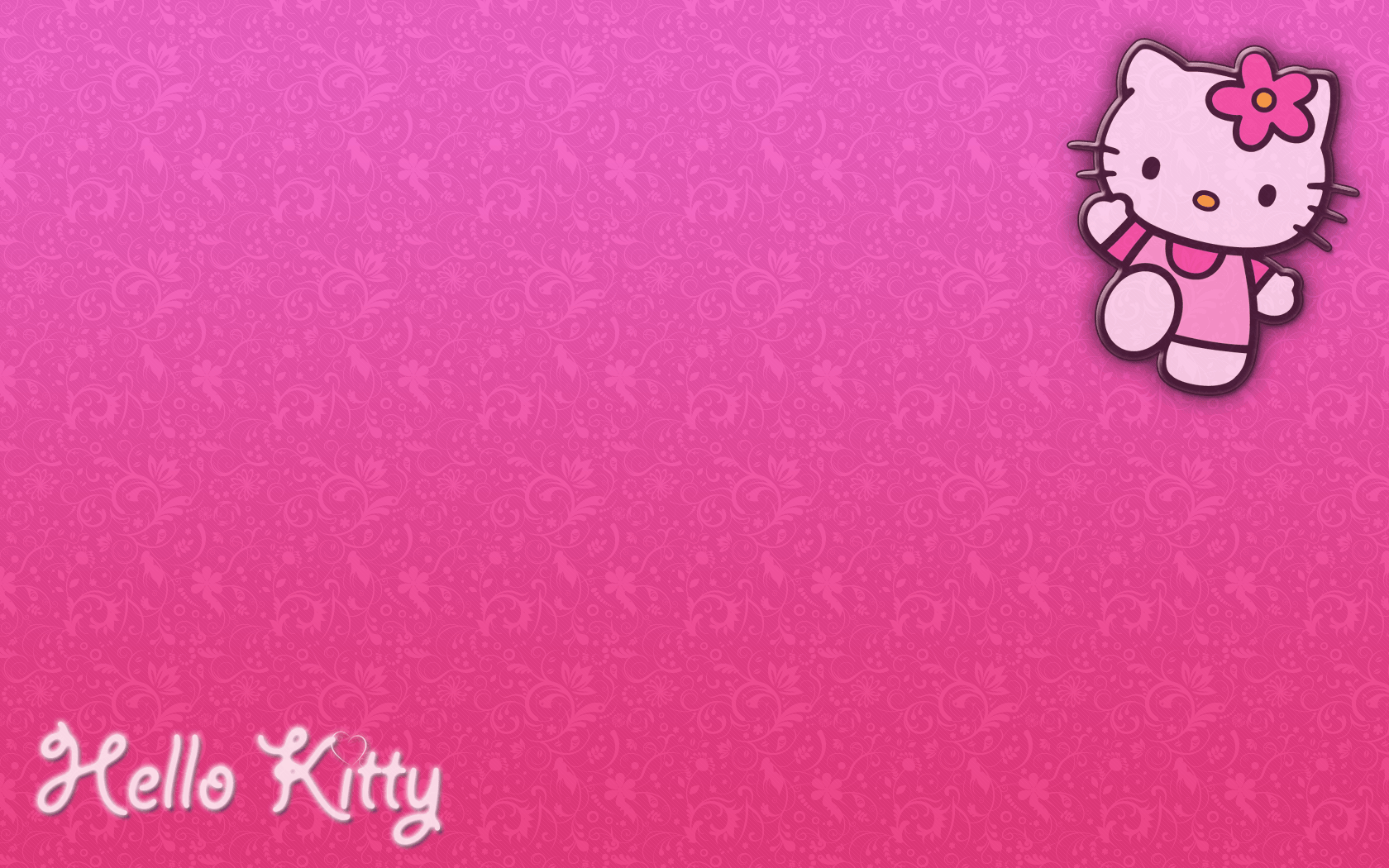 Hello Kitty primavera funghi farfalle, 1920x1200 WUXGA, PC Desktop