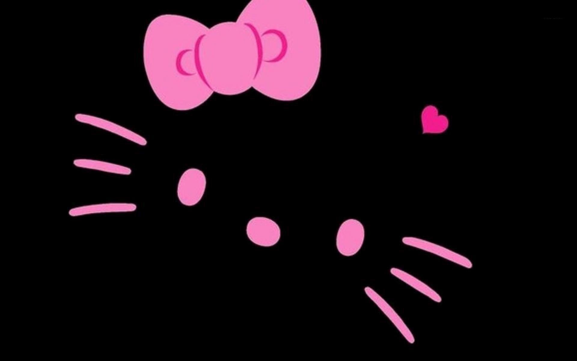 Hello Kitty rosa e nero, 1920x1200 Full HD+ WUXGA, iMac