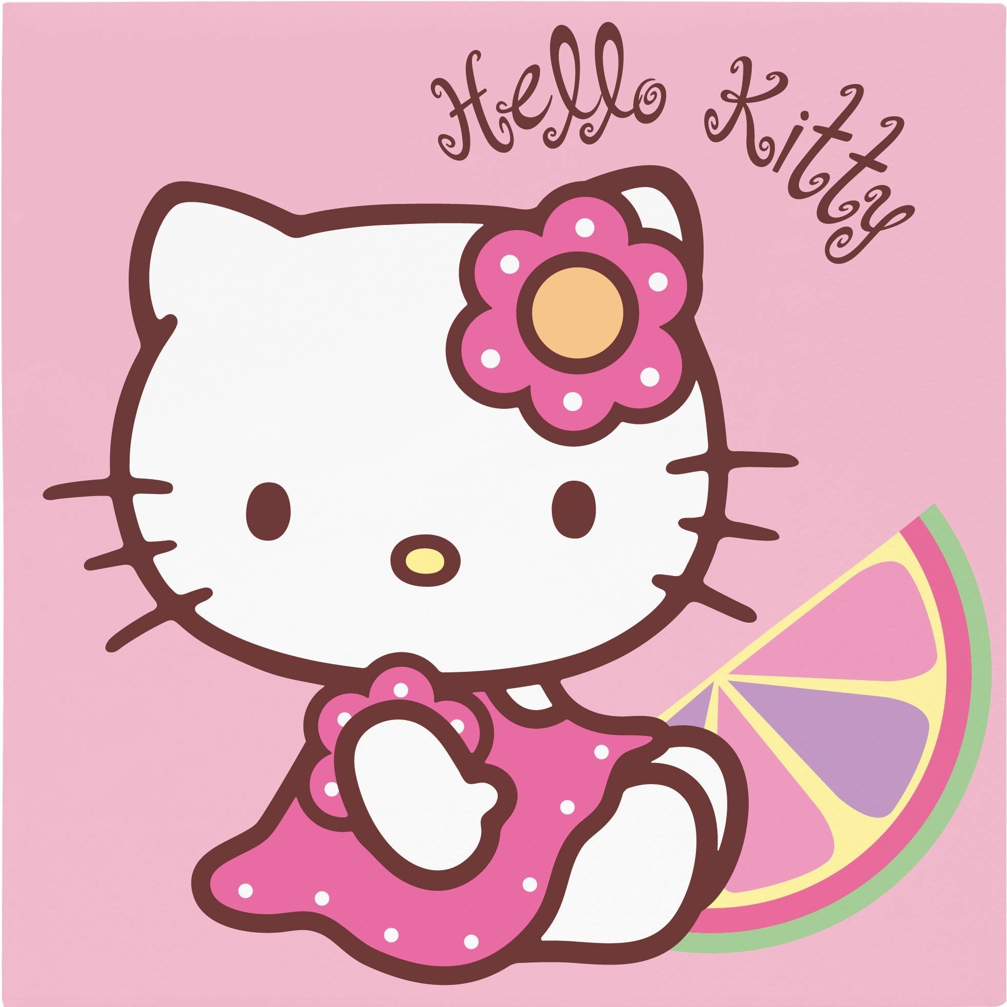 Hello Kitty fiore rosa, 1965x1965 Full HD+ WUXGA, PC Desktop