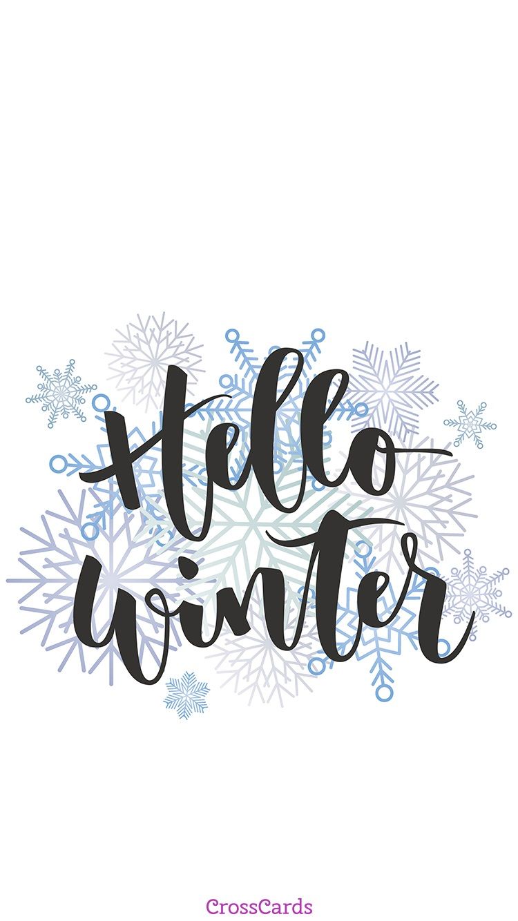 Testo Hello Winter su neve, 1332x850 720p, Laptop