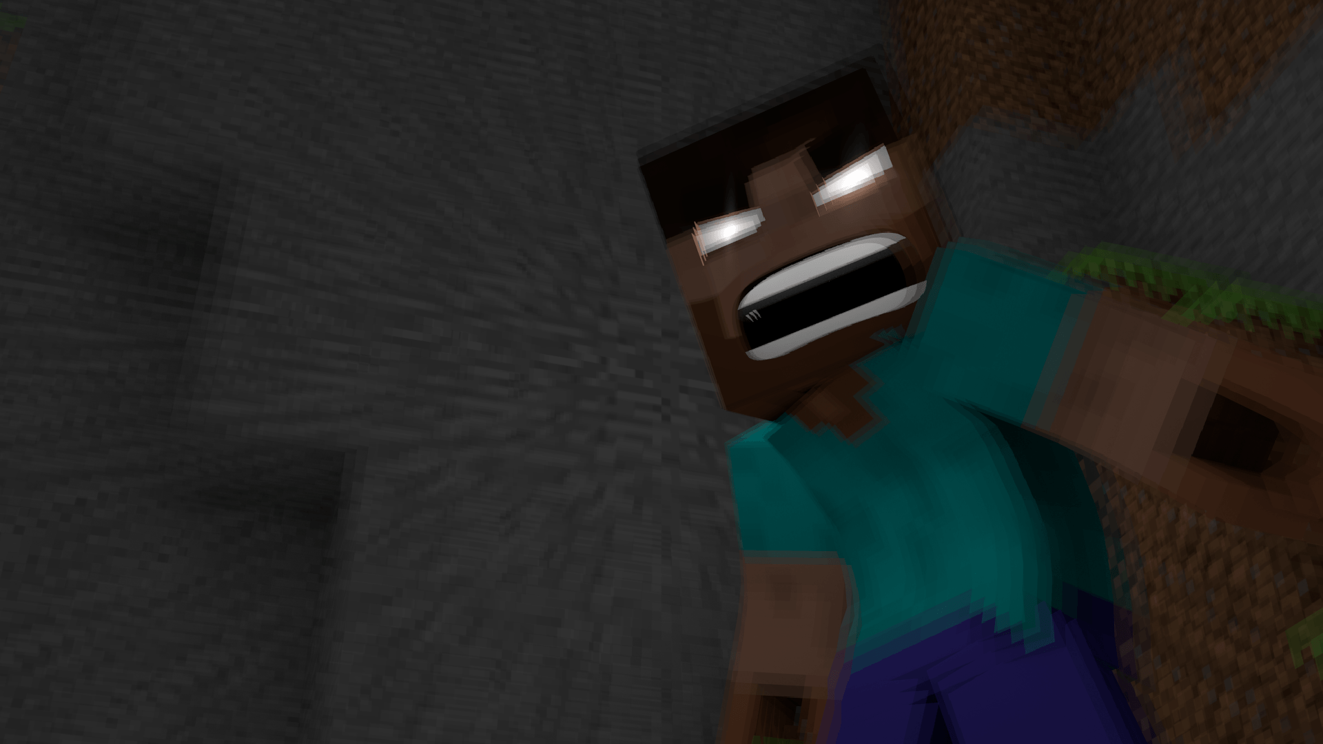 Herobrine Minecraft occhi bianchi, 1920x1080 Full HD 1080p, Laptop