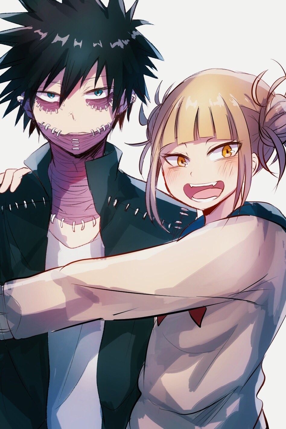 Toga Himiko e Dabi, My Hero Academia, 770x1190 Full HD Verticale, iPhone