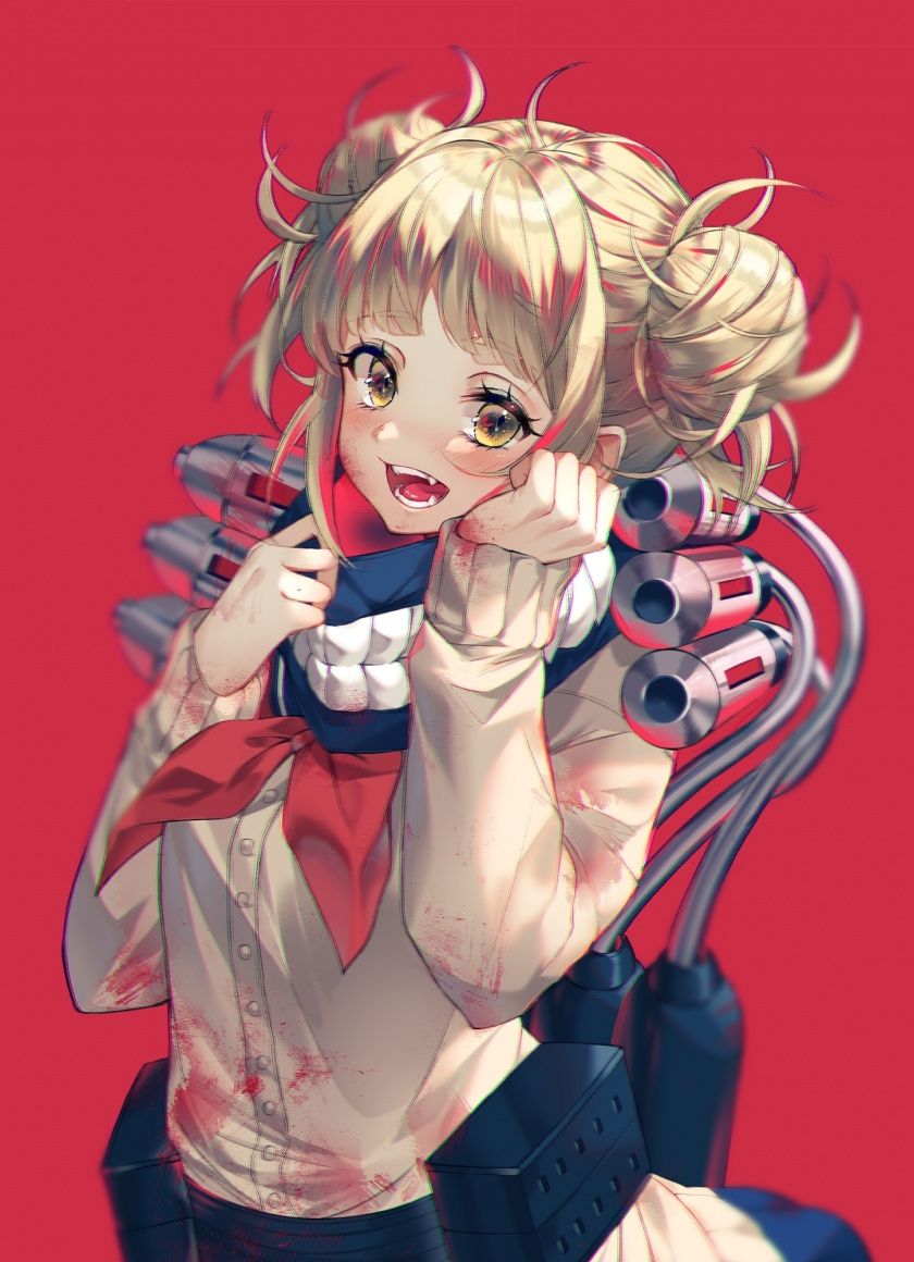 Himiko Toga, tramonto città, 1080x1902 Verticale, Android