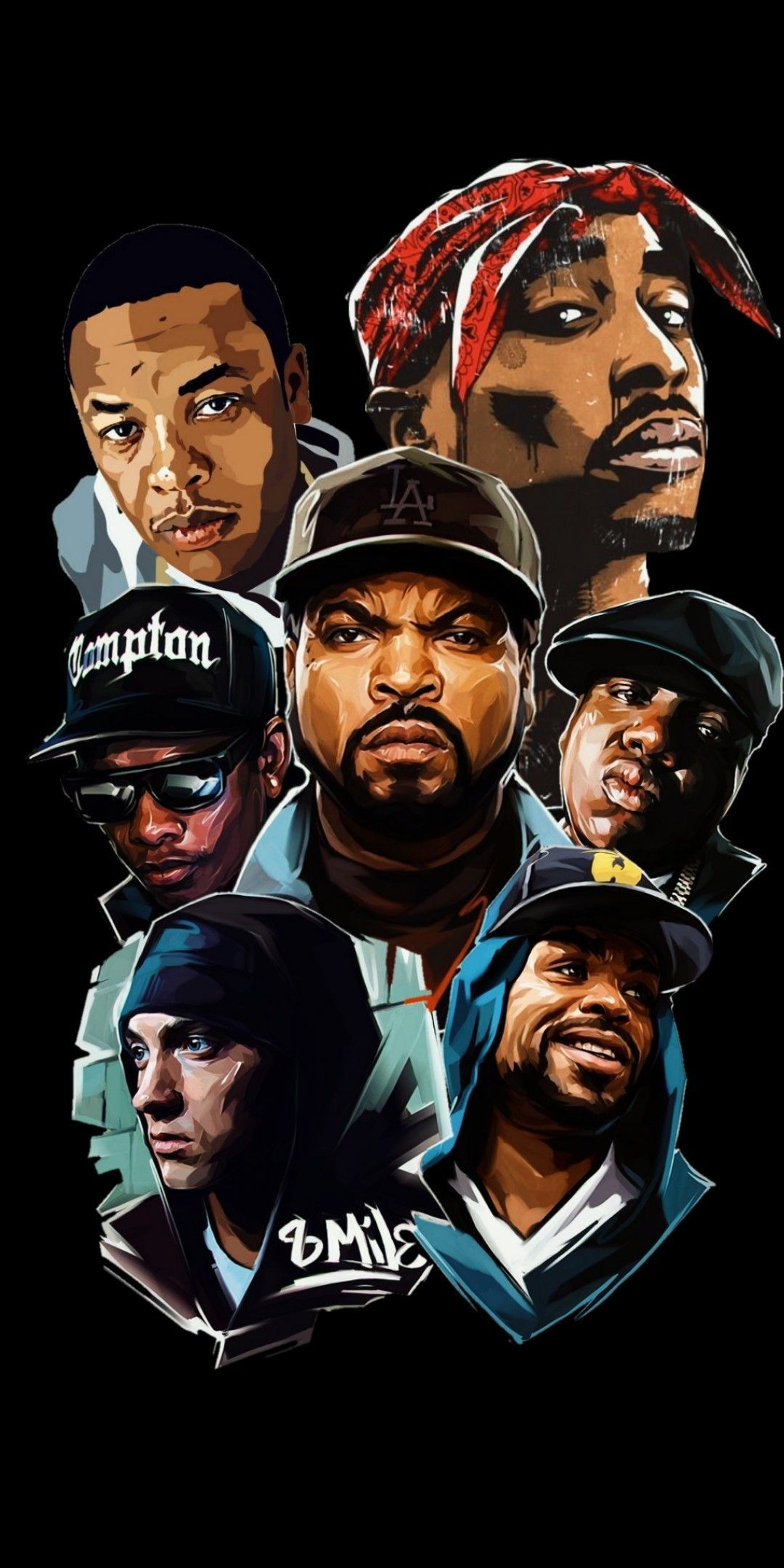 leggende rap west coast, 1080x2160 Full HD Verticale, iPhone