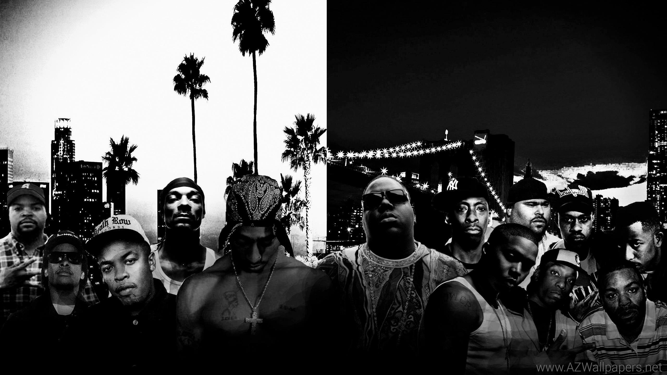 rapper west coast palme, 2560x1440 2K, Desktop
