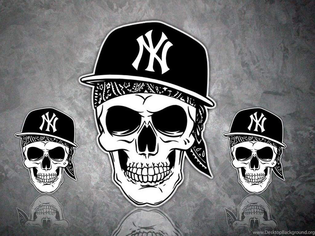 teschi cappello NY bandana, 1024x768 HD, Desktop