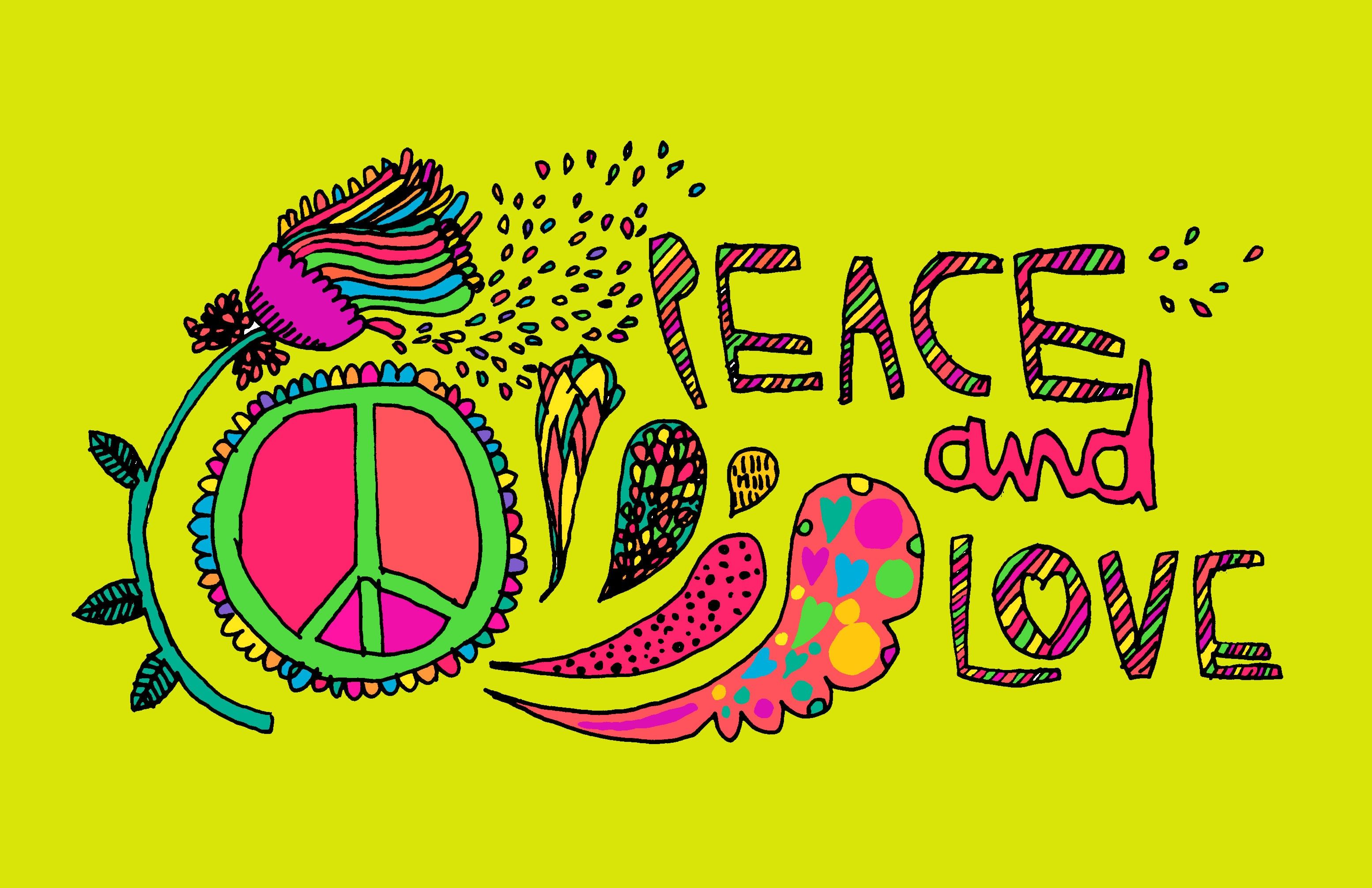 Simbolo pace peace and love, 3108x2012 2K+, PC
