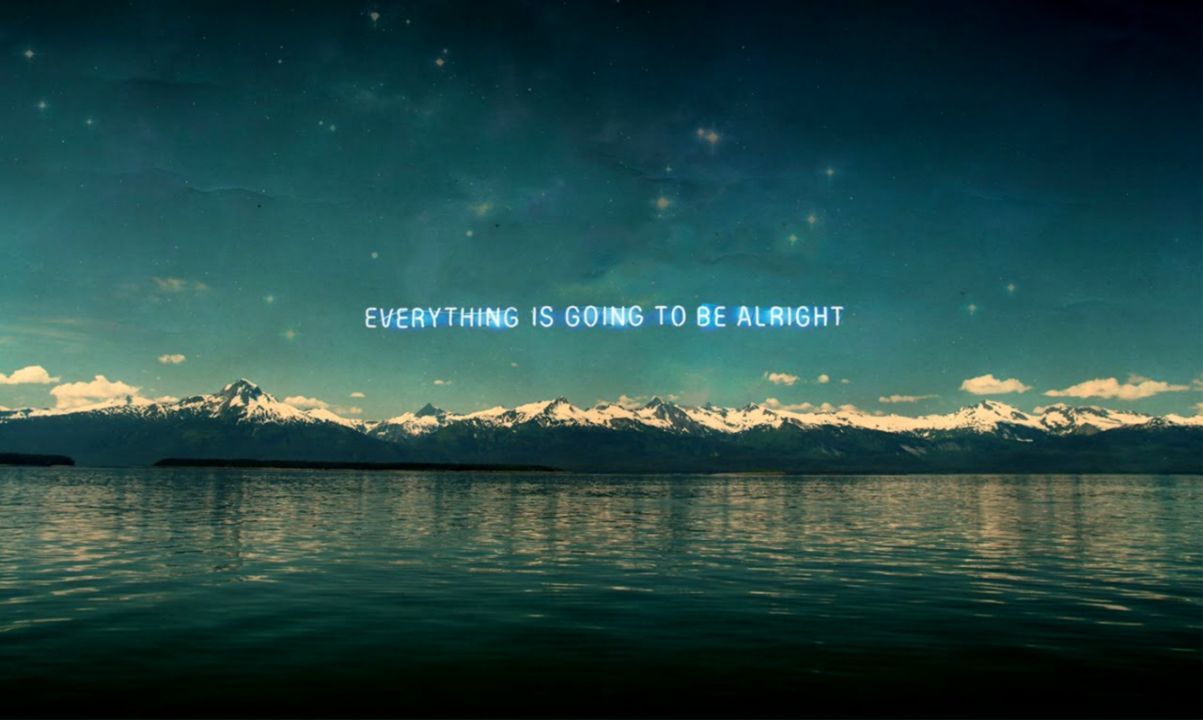 Montagne lago notte stellata, 1203x720 HD, Monitor Gaming