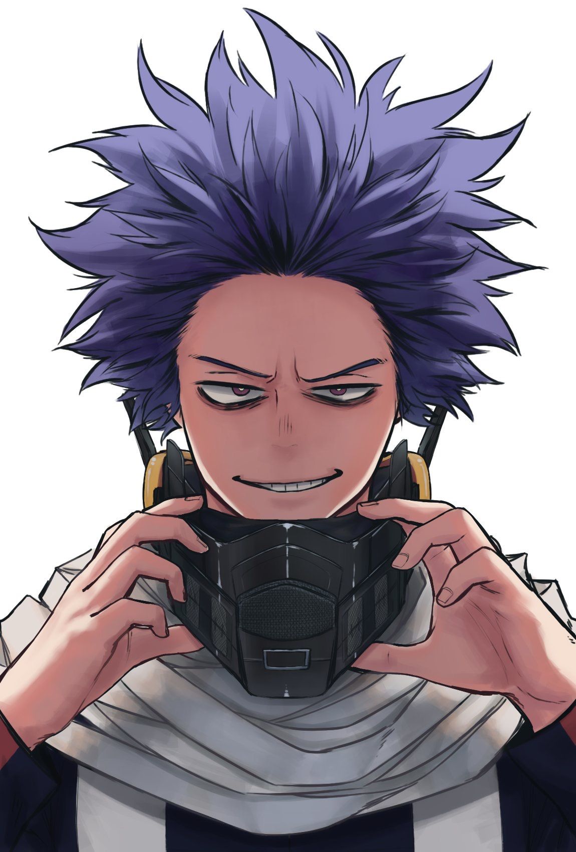Hitoshi Shinso, My Hero Academia, anime shonen, 1150x1700 Verticale, Telefono