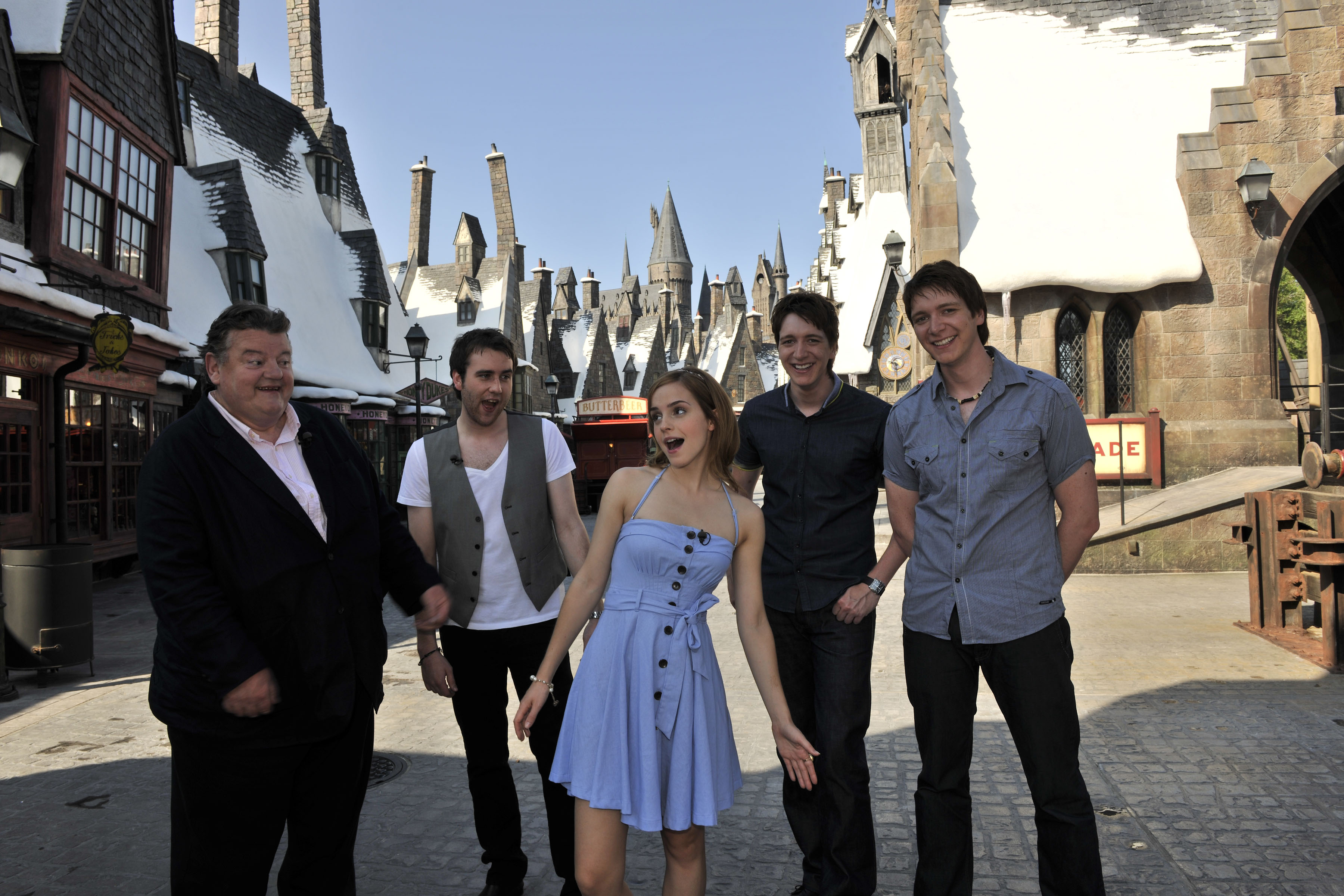 Cast Harry Potter a Hogsmeade, 3600x2400 WQXGA, Desktop
