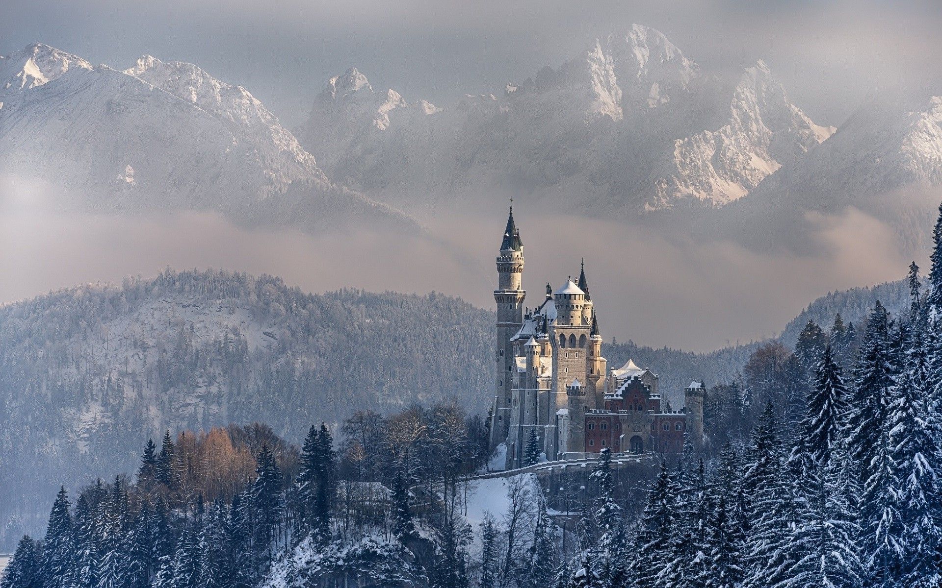 Castello Hogwarts notte stellata, 1600x900 HD Ready, PC