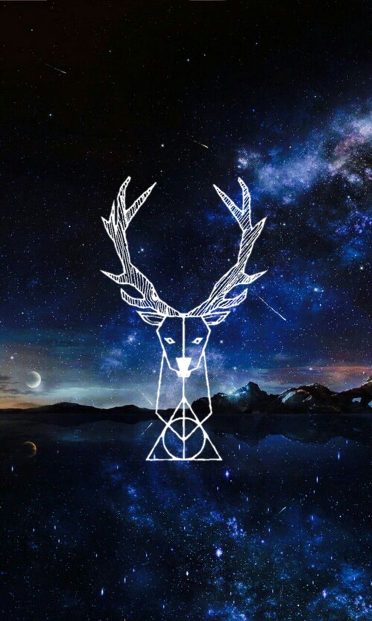 Patronus cervo geometrico stellato, 767x1280 Verticale, POCO
