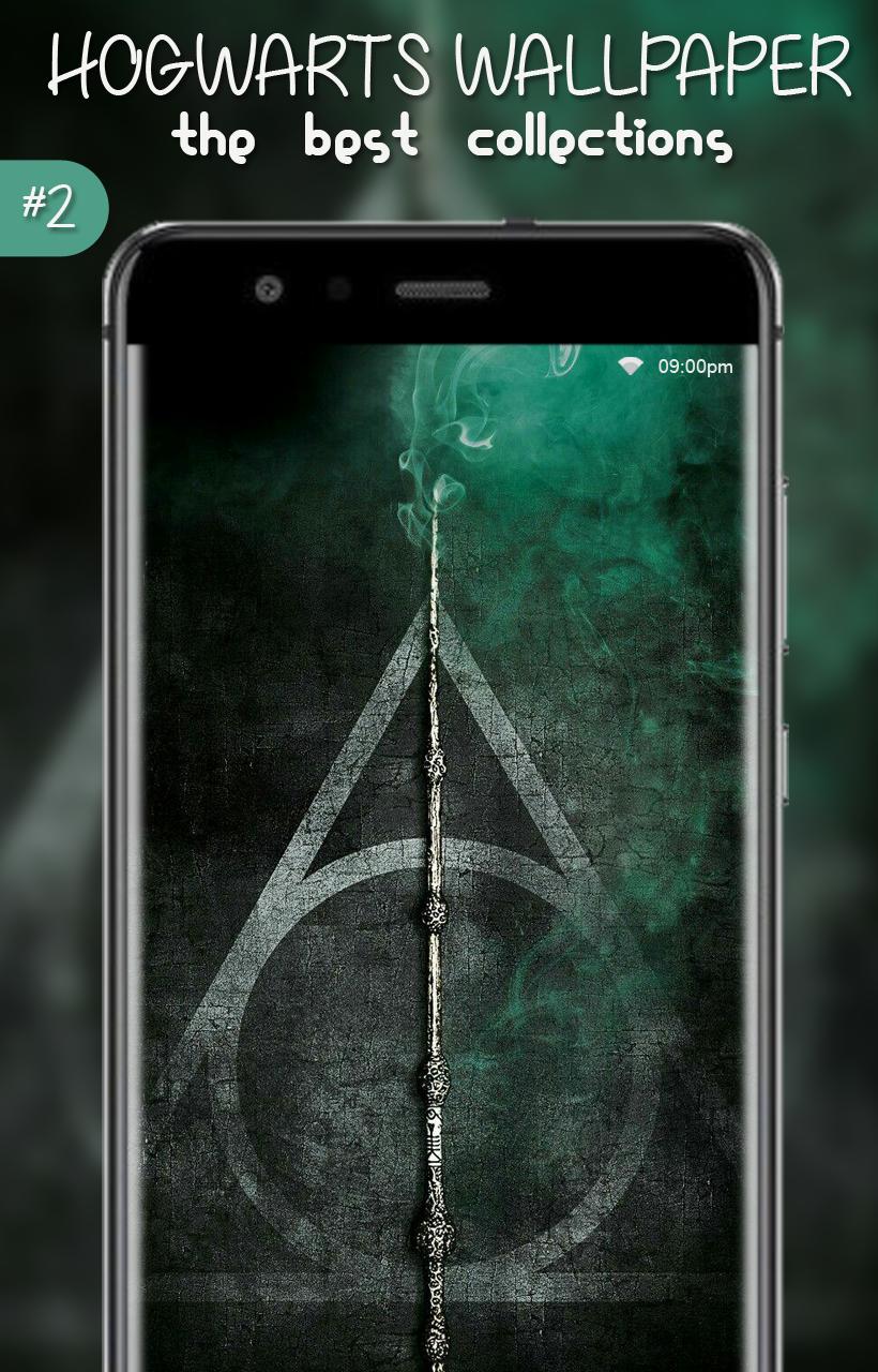 Simbolo Doni della Morte verde, 820x1280 Full HD Verticale, iPhone