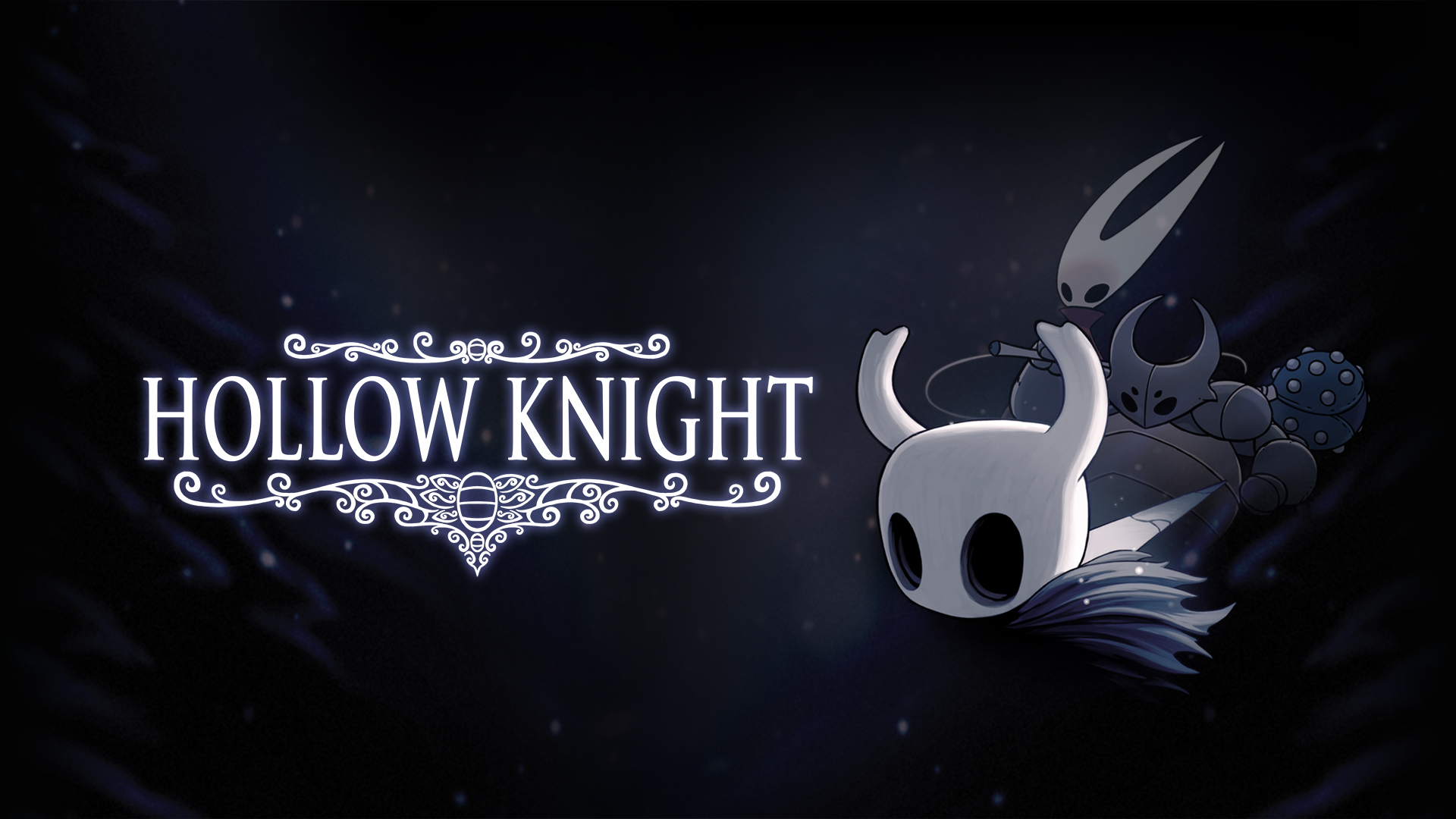 Hollow Knight logo cavaliere, 1920x1080 Full HD 1080p, PC