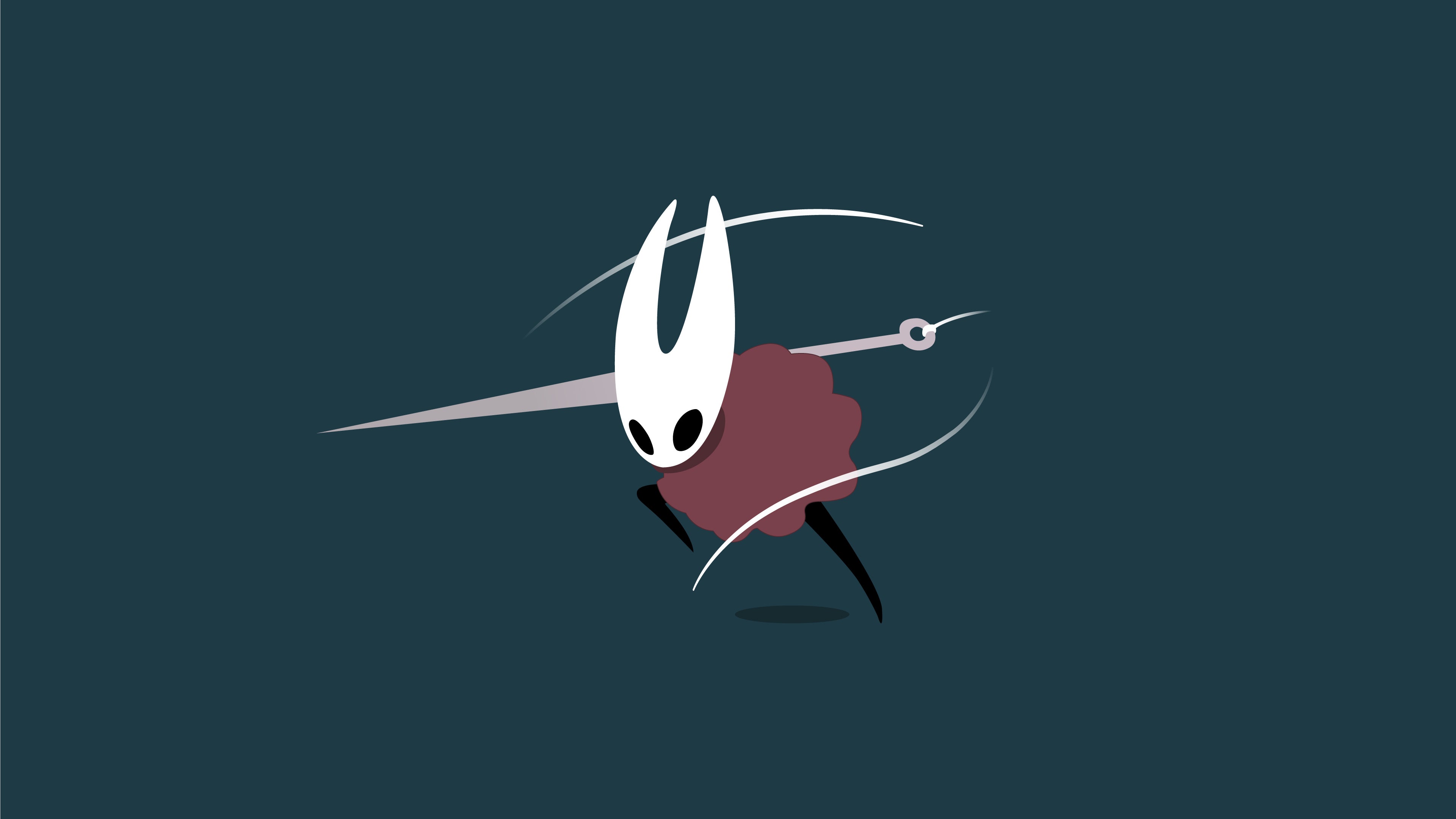 Hornet minimalista Hollow Knight, 3841x2160 Ultra HD, 4K TV