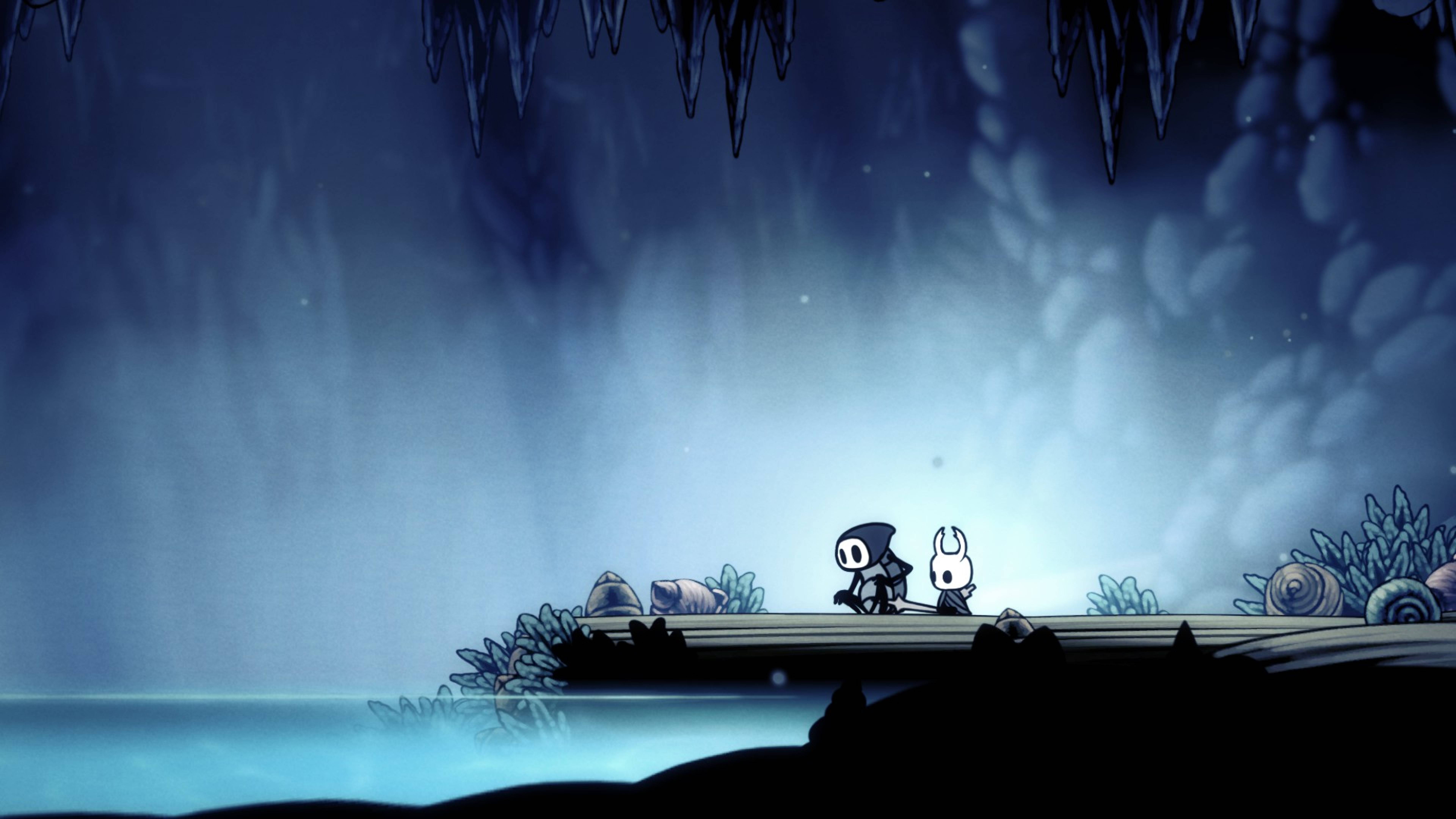 Hollow Knight cavaliere ponte blu, 7680x4320 UHD, PC 4K