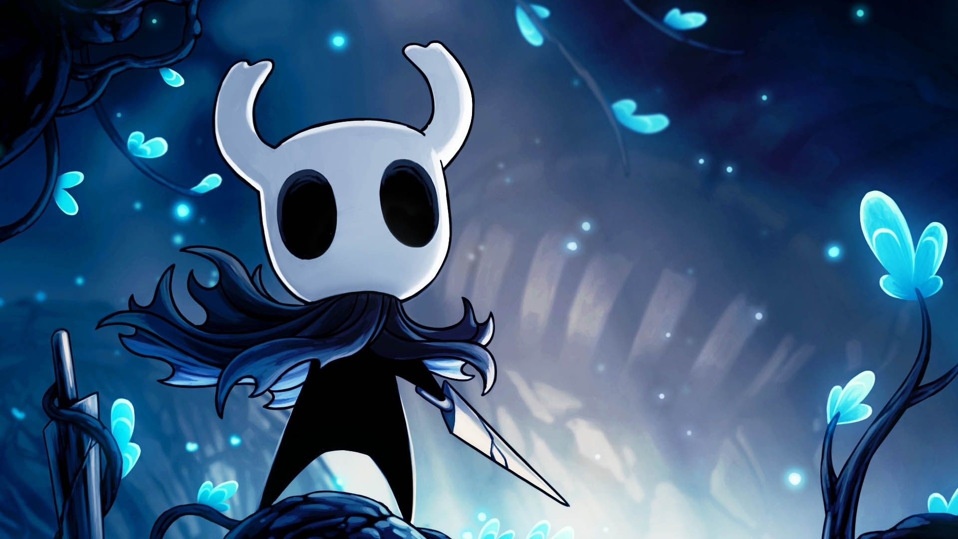 Hollow Knight cavaliere blu, 1920x1080 Full HD, Desktop
