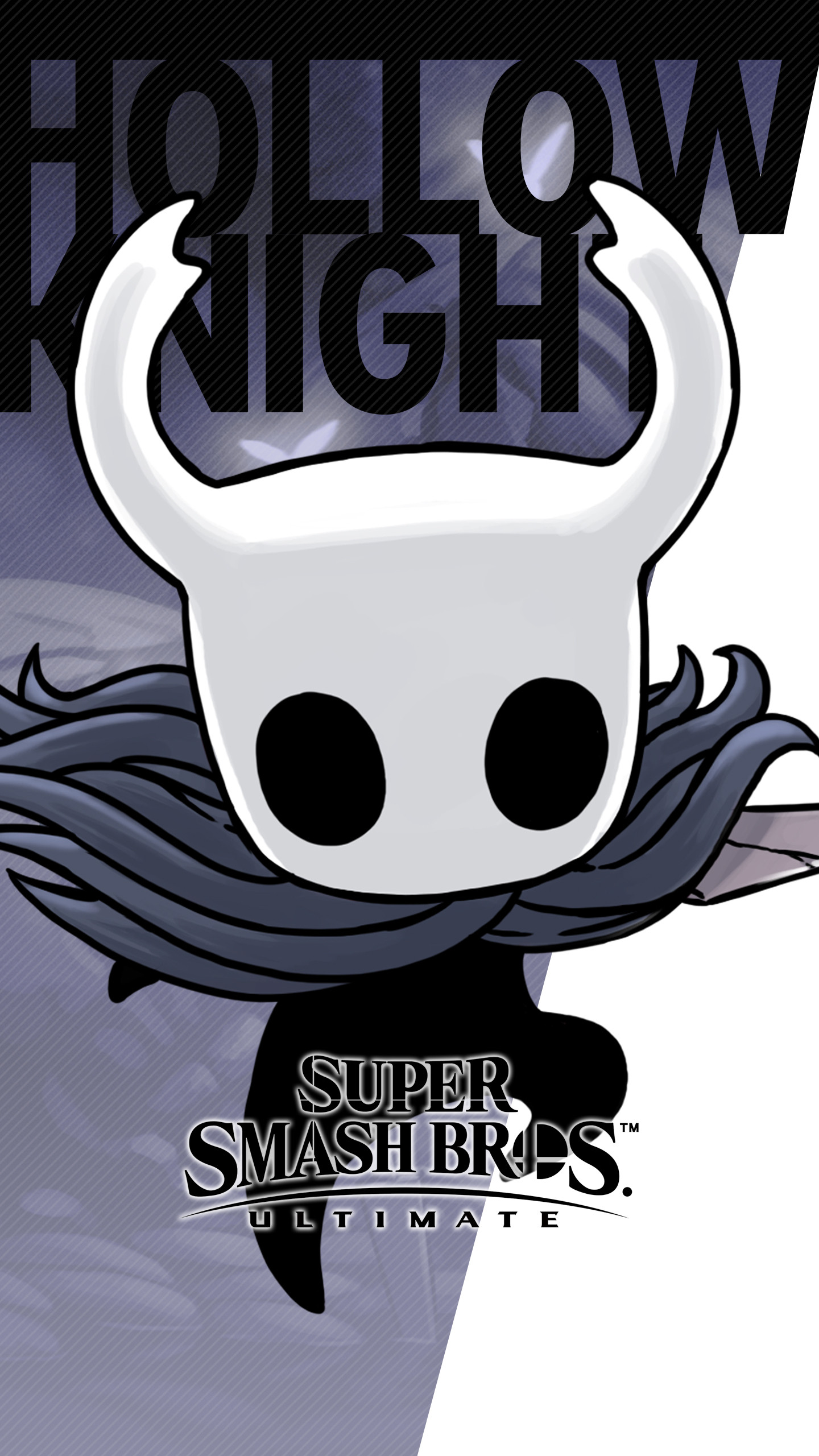 Hollow Knight personaggio bianco, 1440x2560 Full HD Verticale, Smartphone