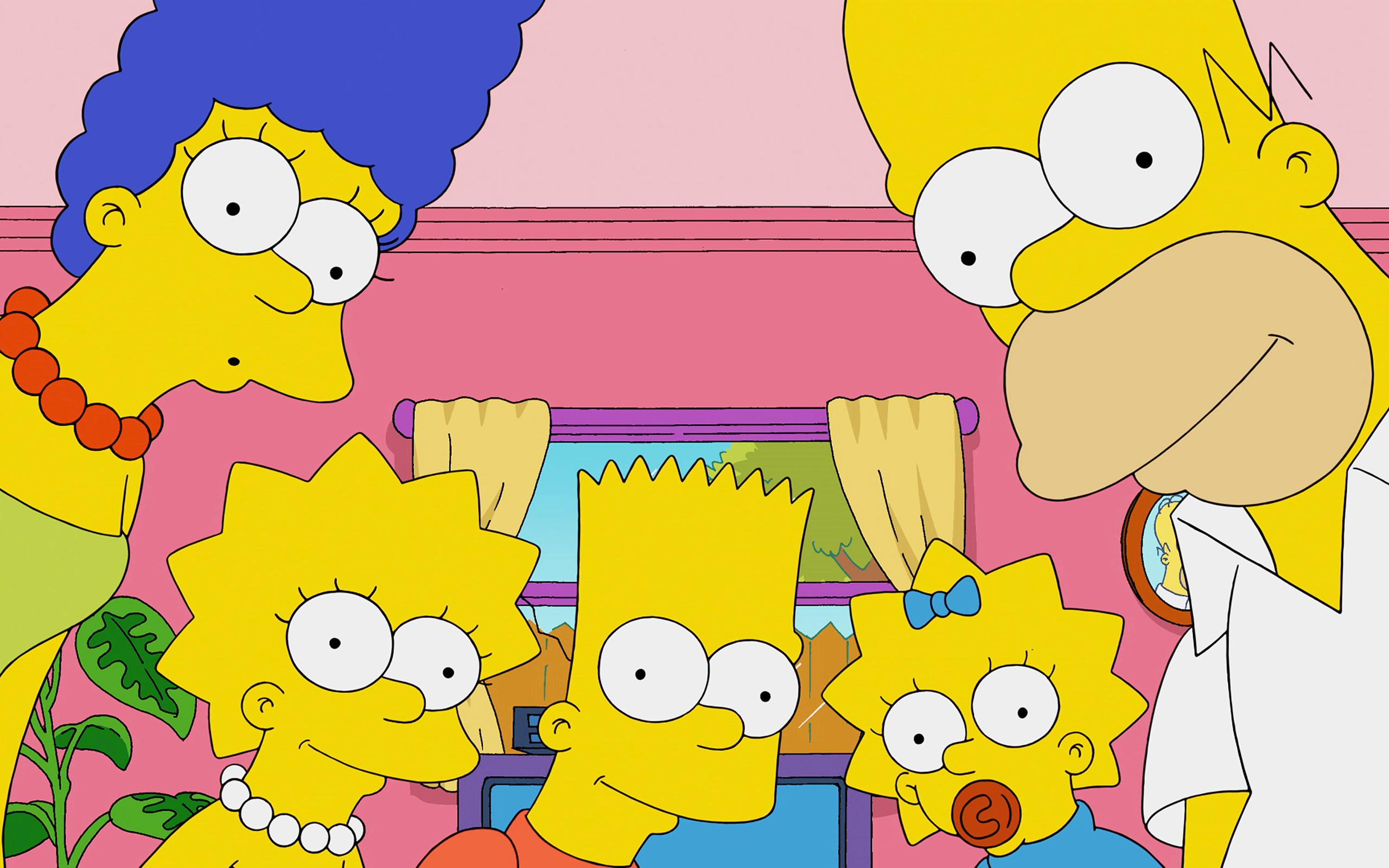 Famiglia Simpson ritratto, 2560x1600 2K, Lenovo Legion
