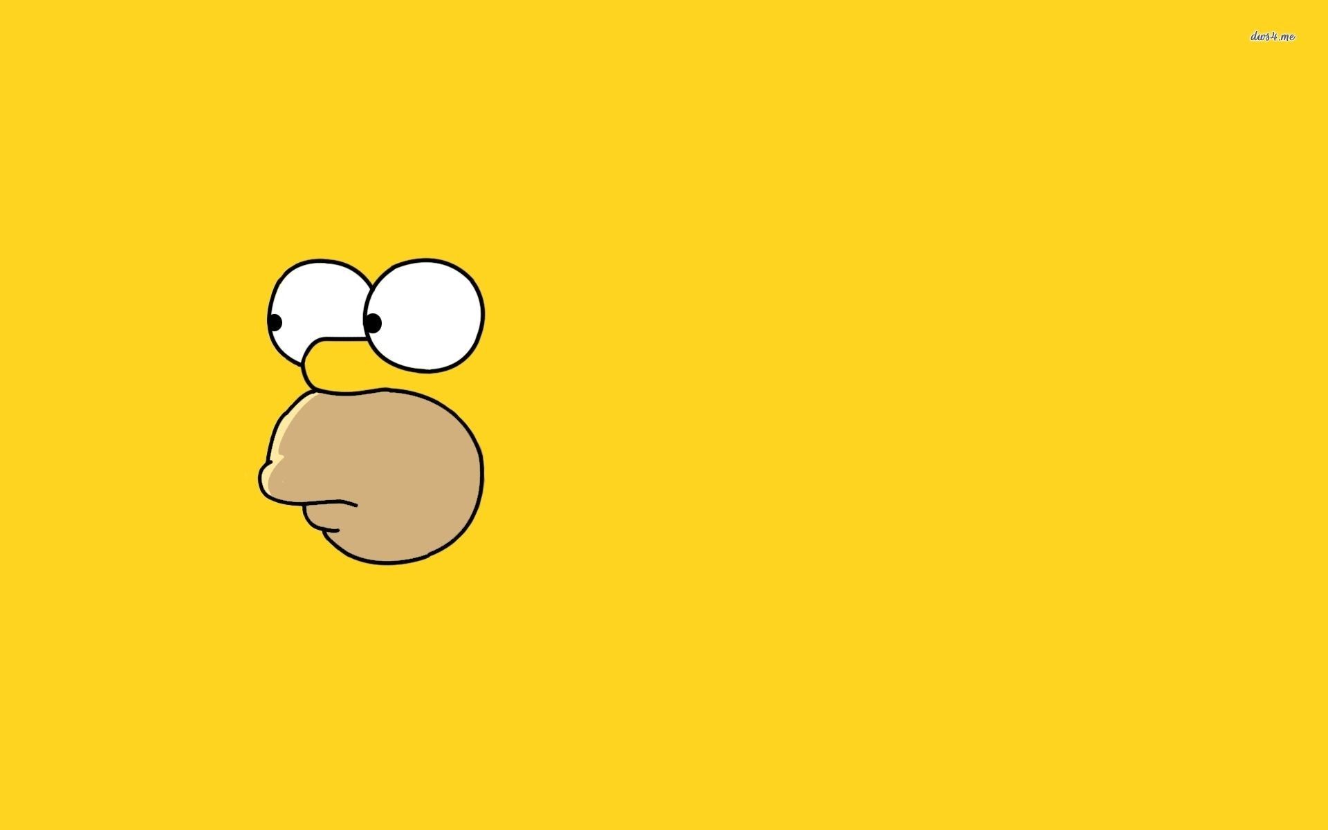 Homer Simpson volto minimalista, 1920x1200 Full HD+, ROG Asus Laptop