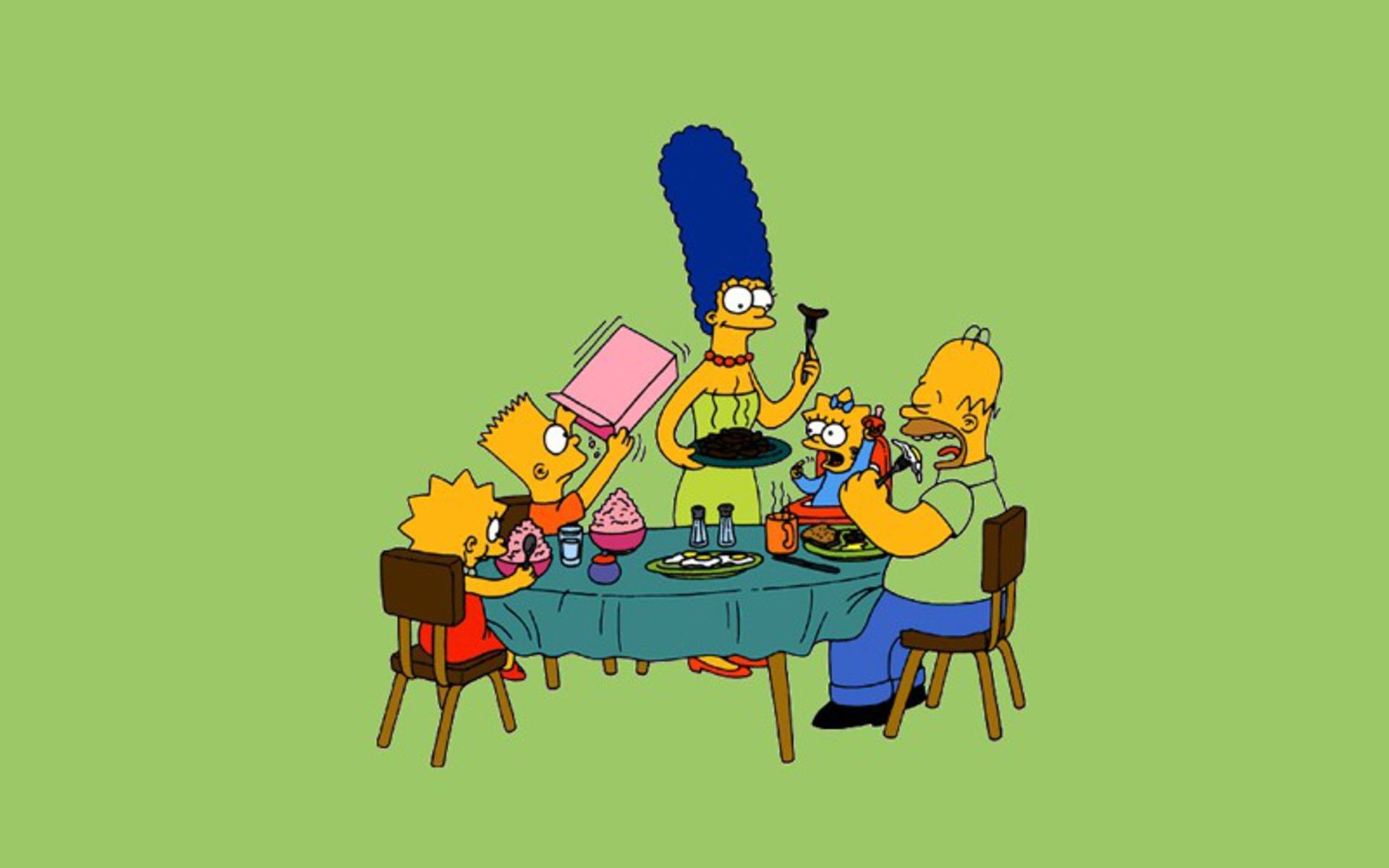 Famiglia Simpson a tavola, 1920x1200 Full HD+, Acer Nitro