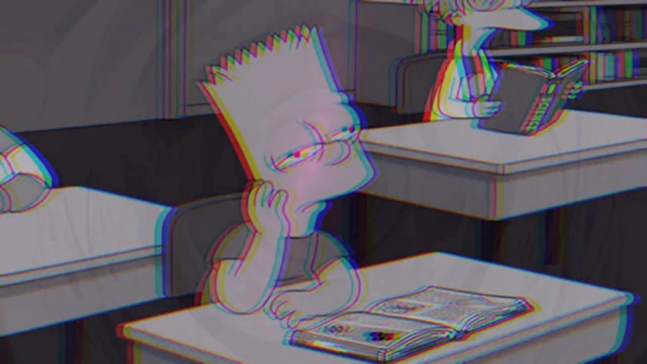 Bart Simpson felpa rossa, sfondo nero, 1600x1200 HD, Laptop