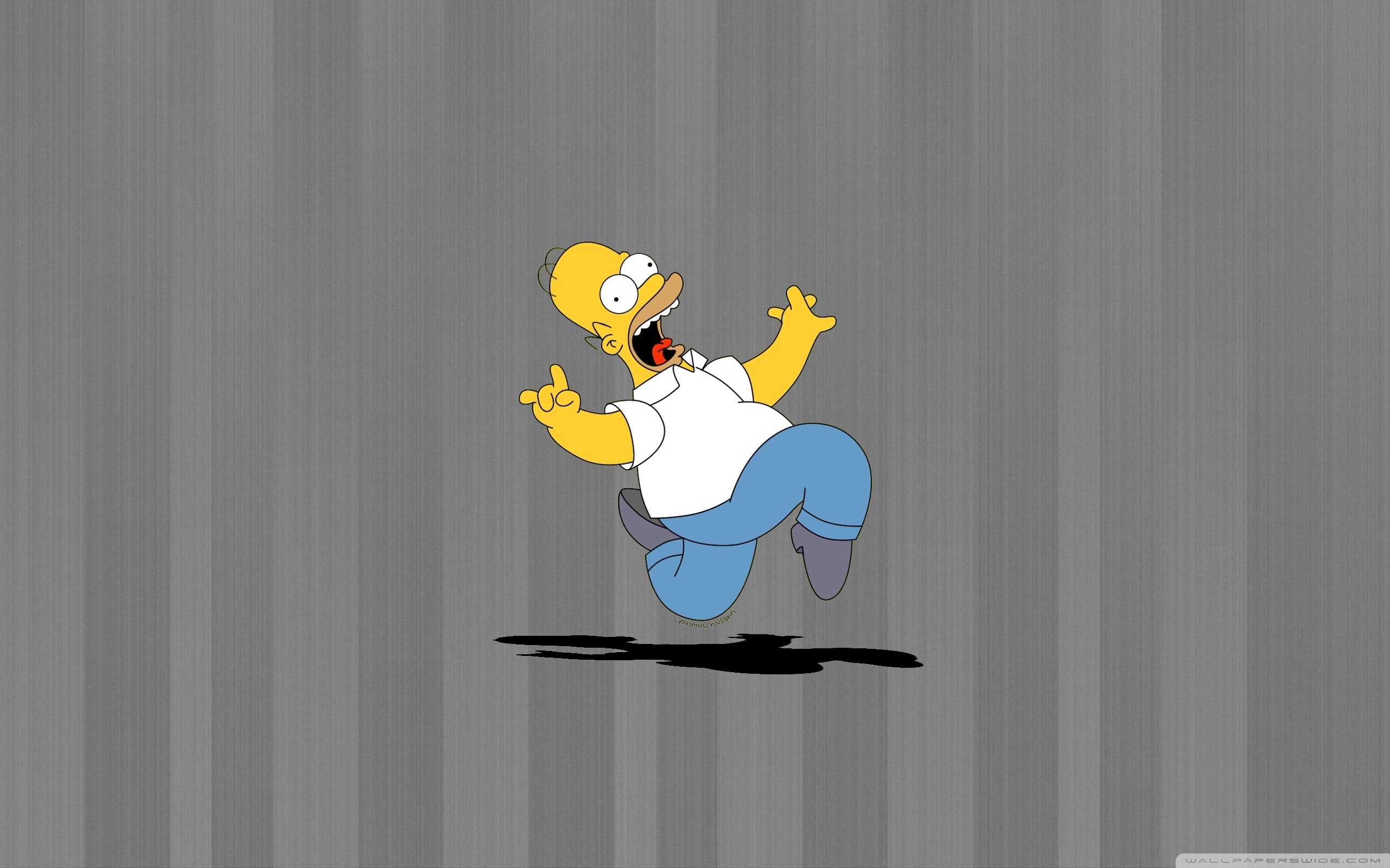 Homer Simpson che salta spaventato, 2560x1600 2K, PC