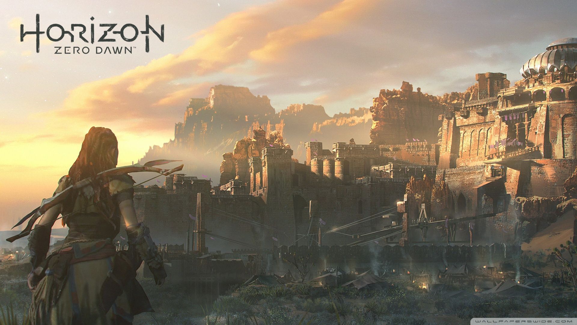 Horizon Zero Dawn rovine città, 1920x1080 1080p, Desktop