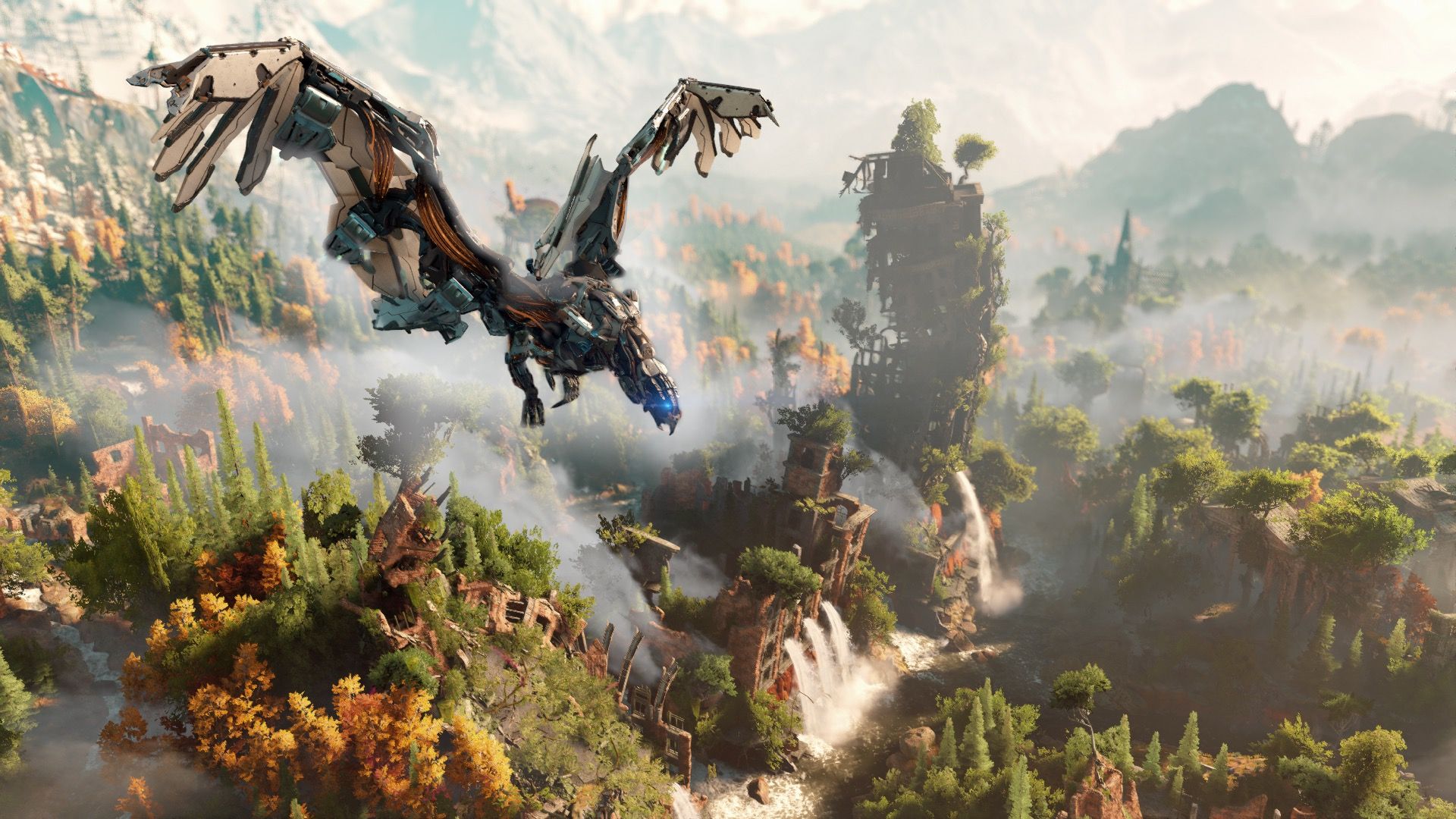 Horizon Zero Dawn macchina volante, 1920x1080 Full HD, Desktop