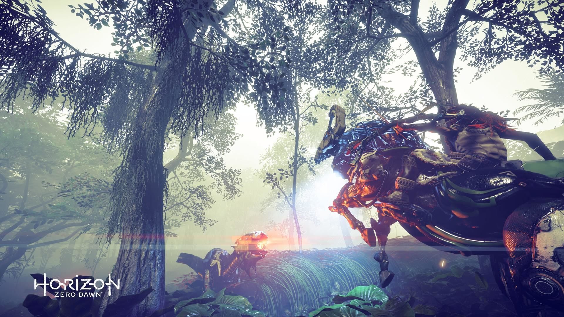 Horizon Zero Dawn macchina foresta, 1920x1080 1080p, PC