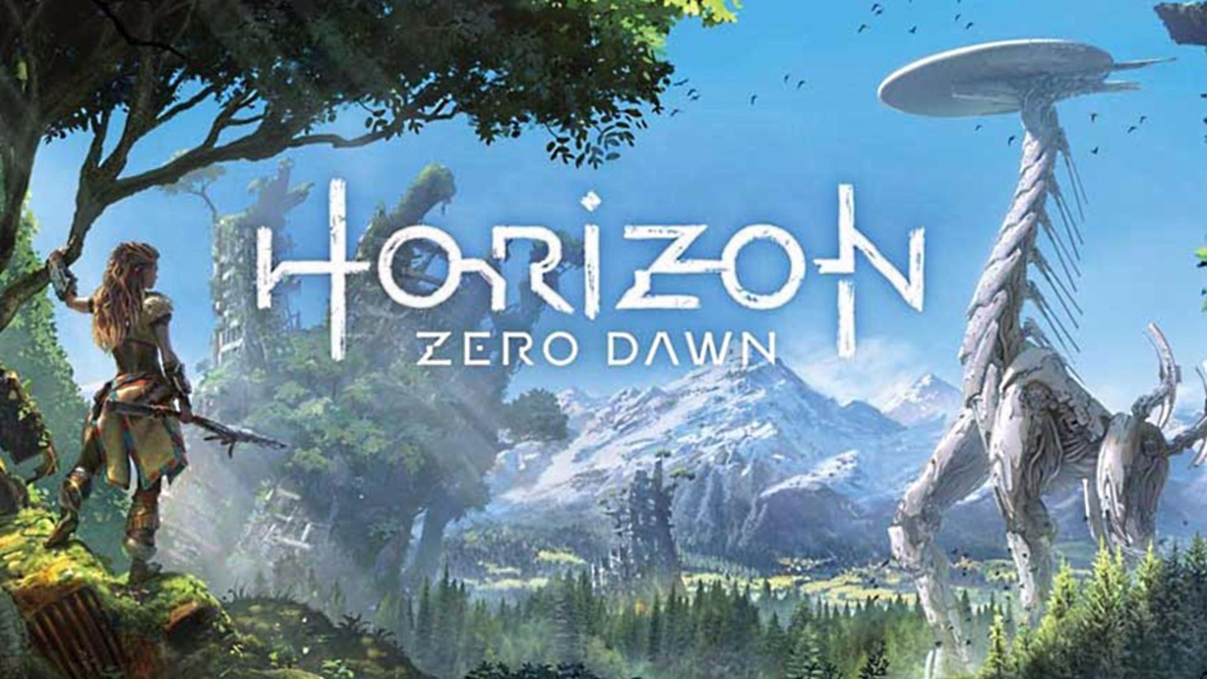 Horizon Zero Dawn poster paesaggio, 3840x2160 Ultra HD, 4K TV