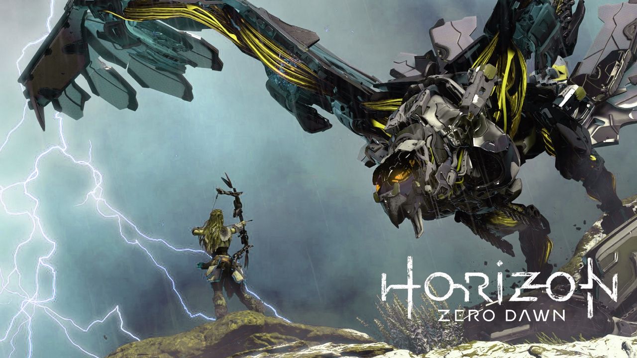Horizon Zero Dawn macchina volante, 1280x720 HD, Desktop