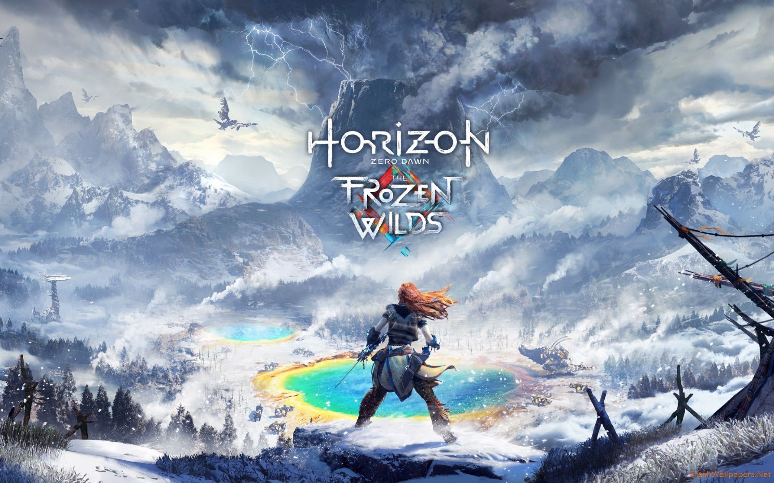Horizon Zero Dawn Frozen Wilds, 2560x1600 2K+, MacBook Pro