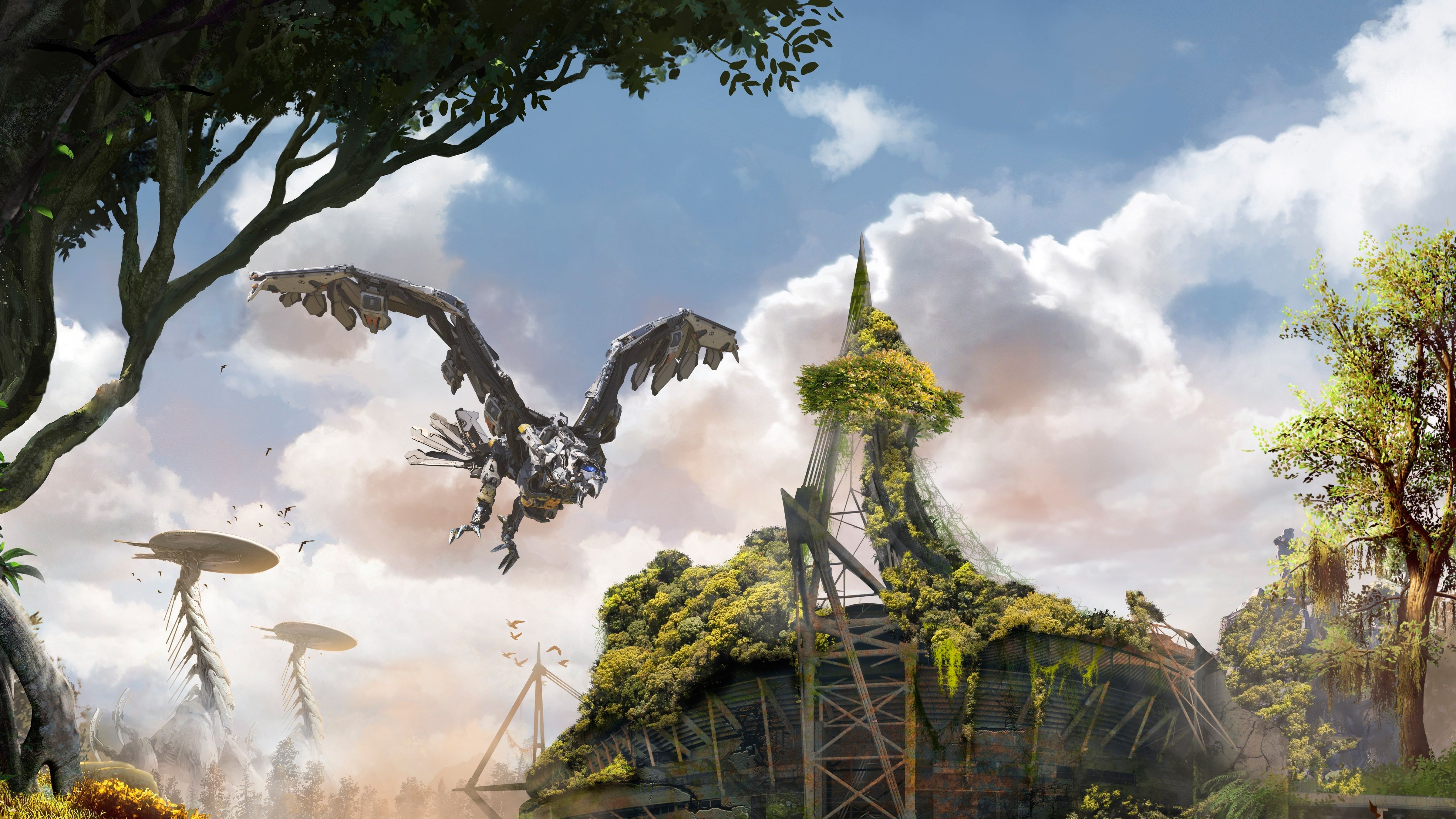 Stormbird Horizon Zero Dawn, 4800x2700 UHD, PC 4K