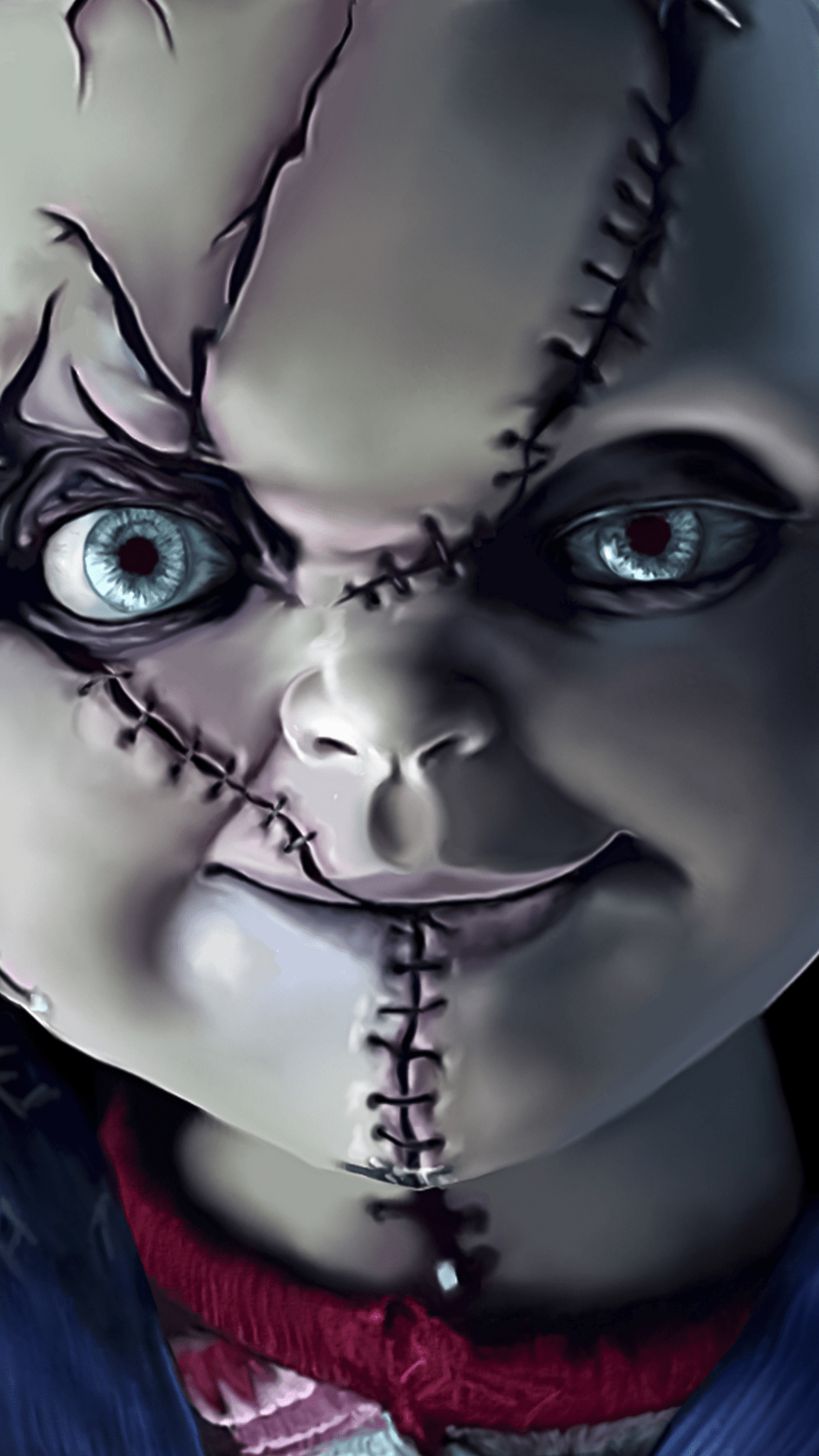 Chucky bambola horror inquietante, 1080x1920 Full HD Verticale, Smartphone