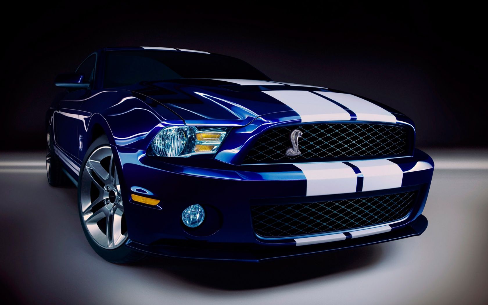 Ford Mustang Shelby blu, V8, 1680x1050 HD Ready, Laptop