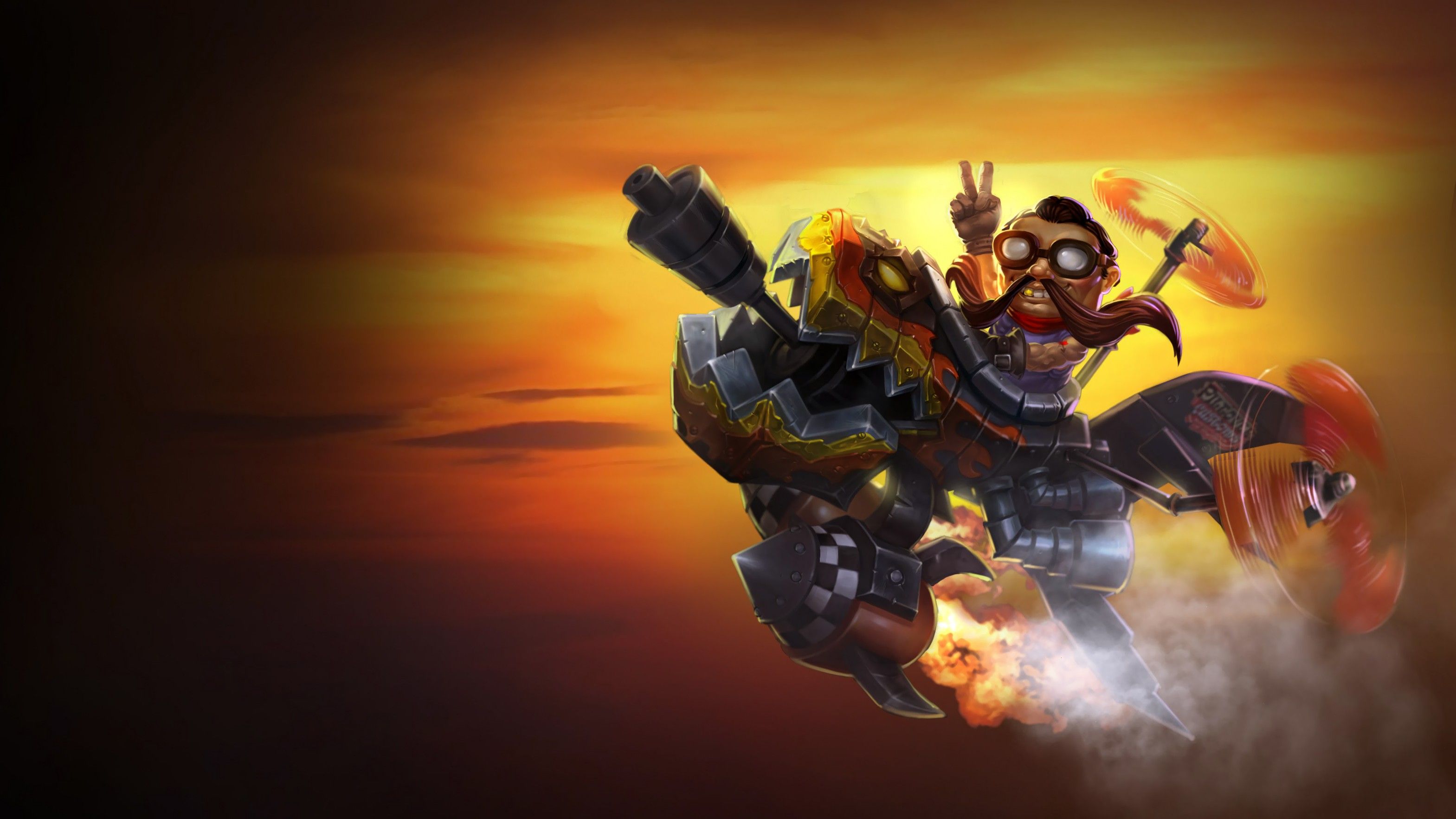 Hot Rod Corki, League of Legends, Riot Games, 3138x1765 WQXGA, Laptop