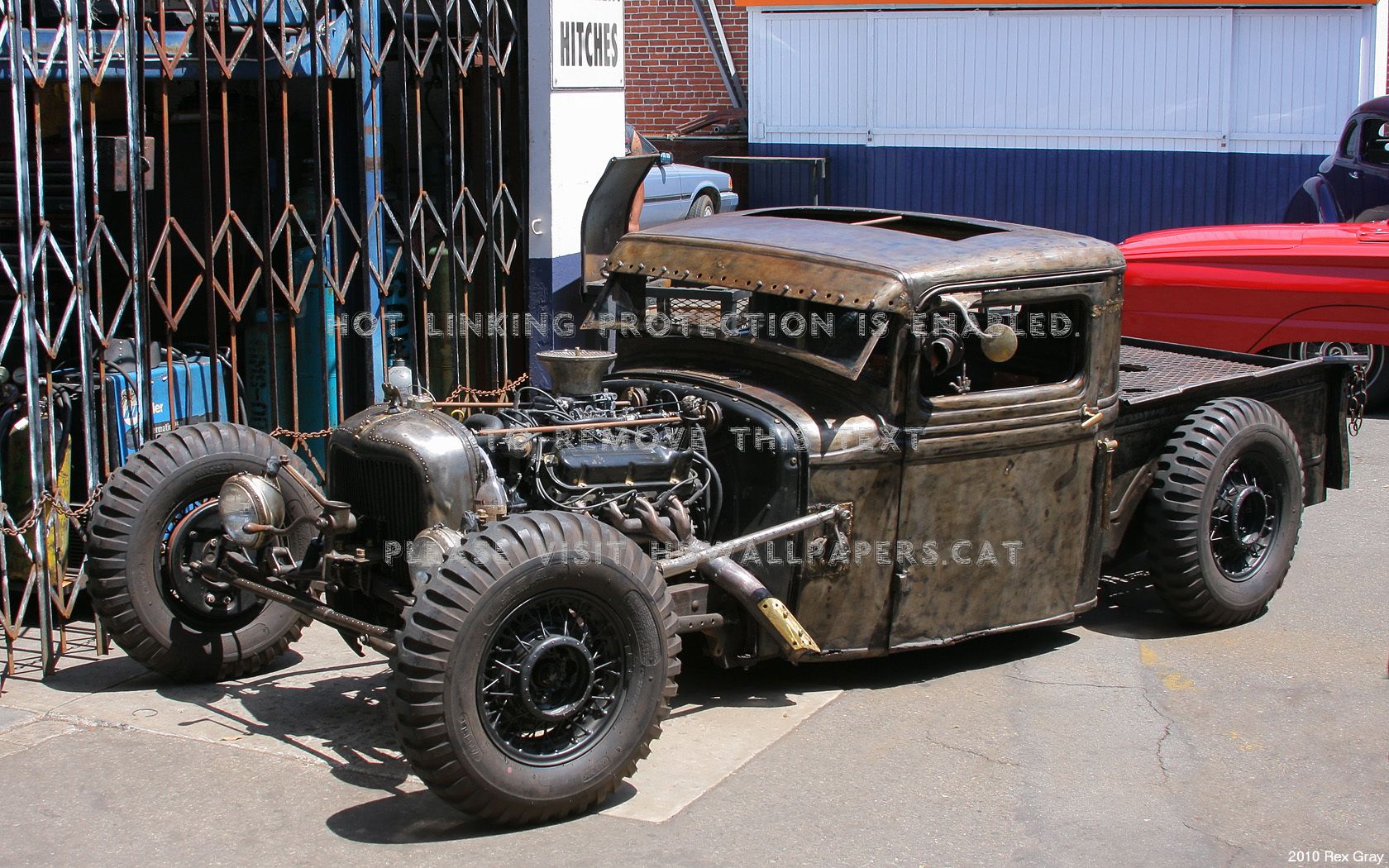 Rat rod pickup arrugginito, 1680x1050 HD Ready, Desktop