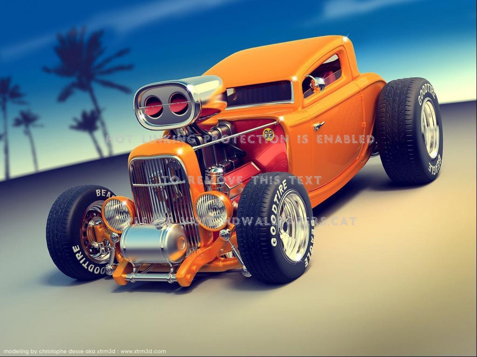 Hot rod arancione motore esposto, 1600x1200 HD, ROG Asus Laptop