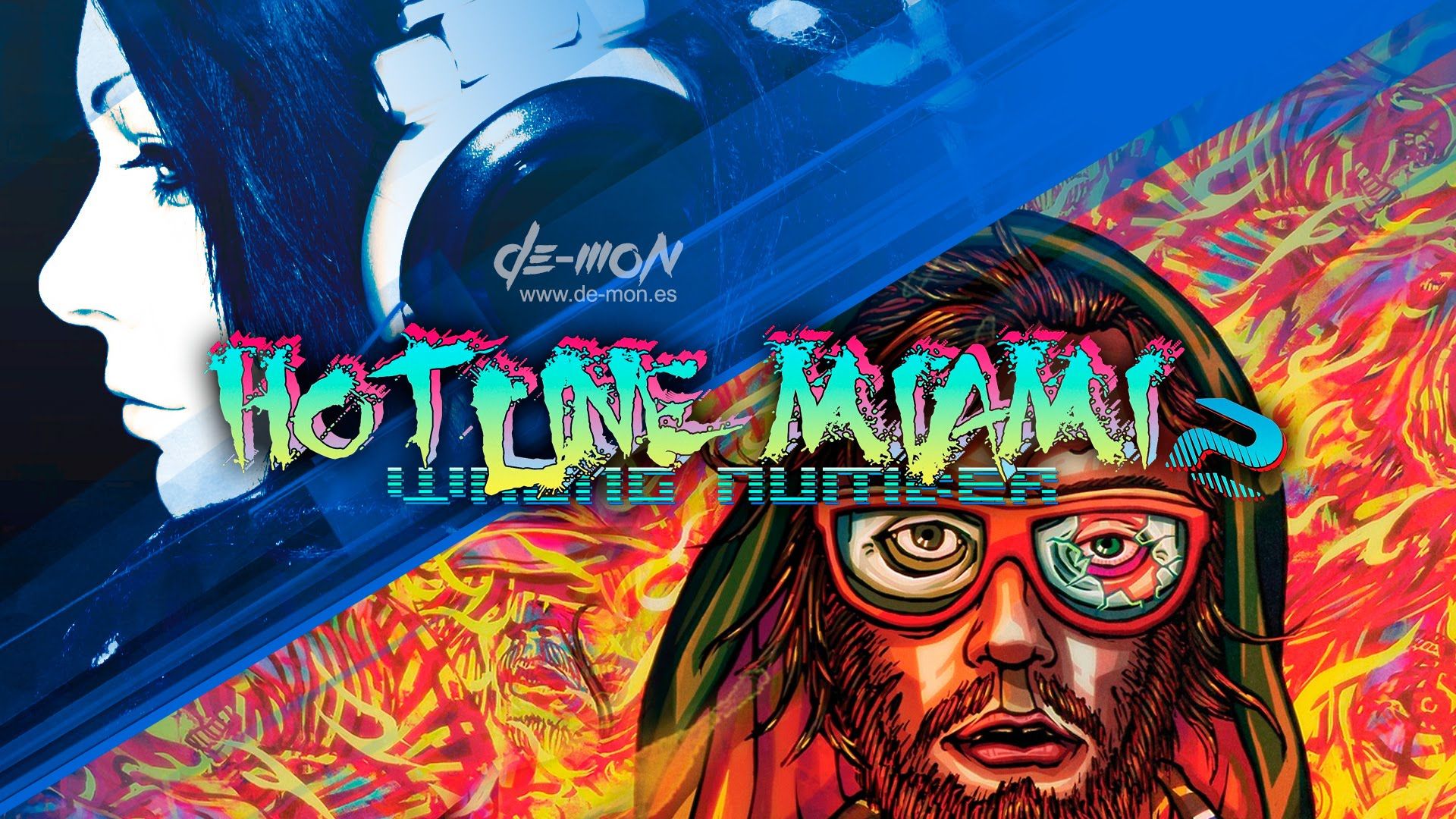 Hotline Miami 2 personaggi maschera, 1920x1080 Full HD, Laptop