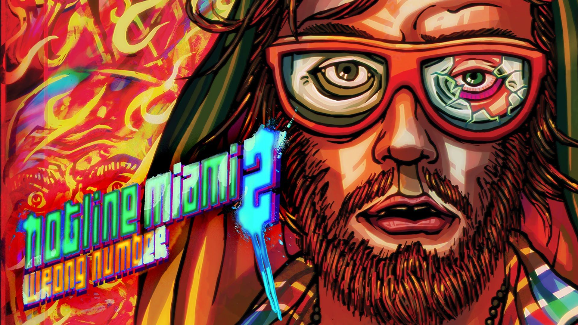 Hotline Miami 2 personaggio con occhiali, 1920x1080 Full HD 1080p, PC