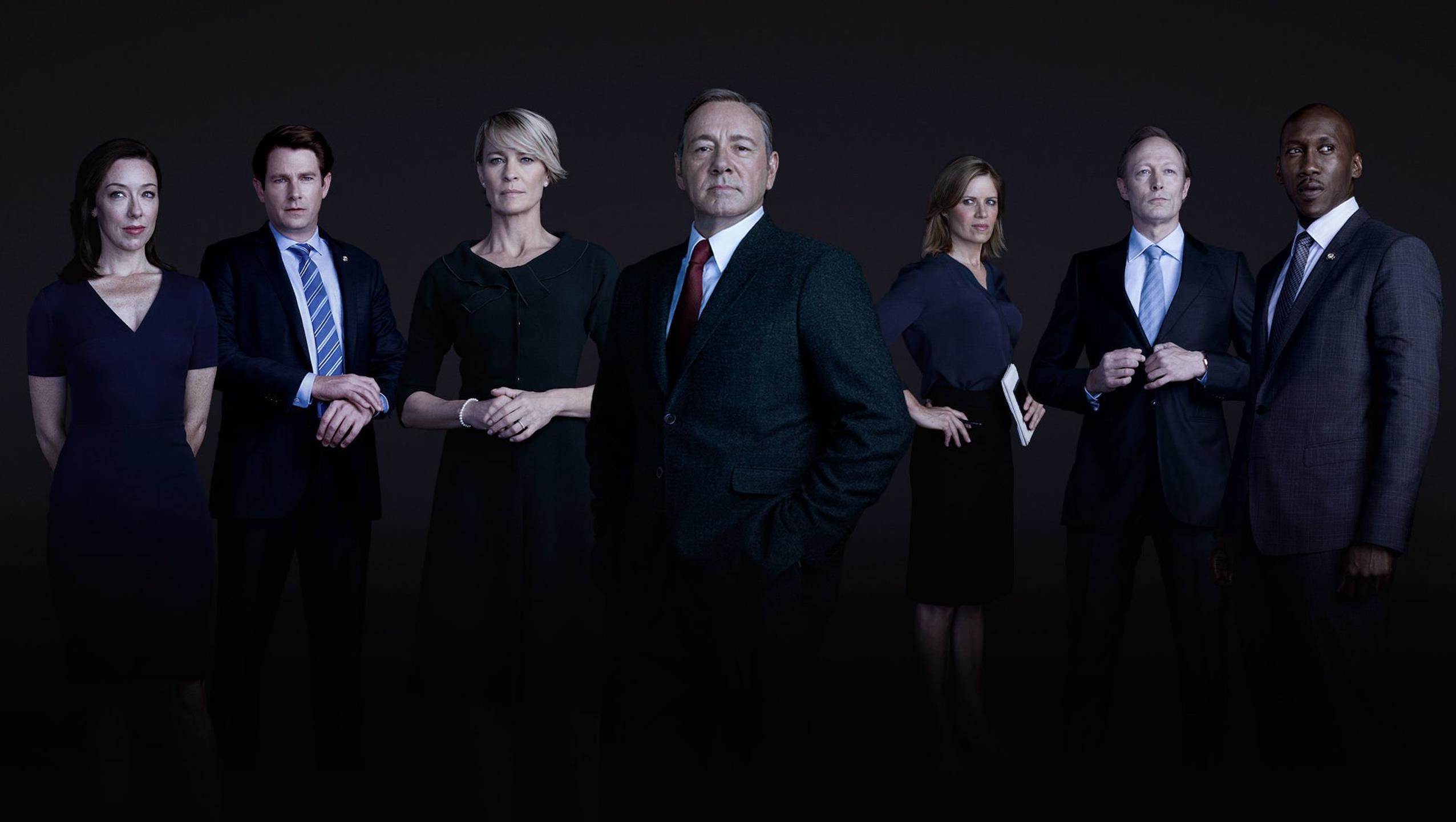 House of Cards cast poster, 2552x1442 alta risoluzione, Laptop