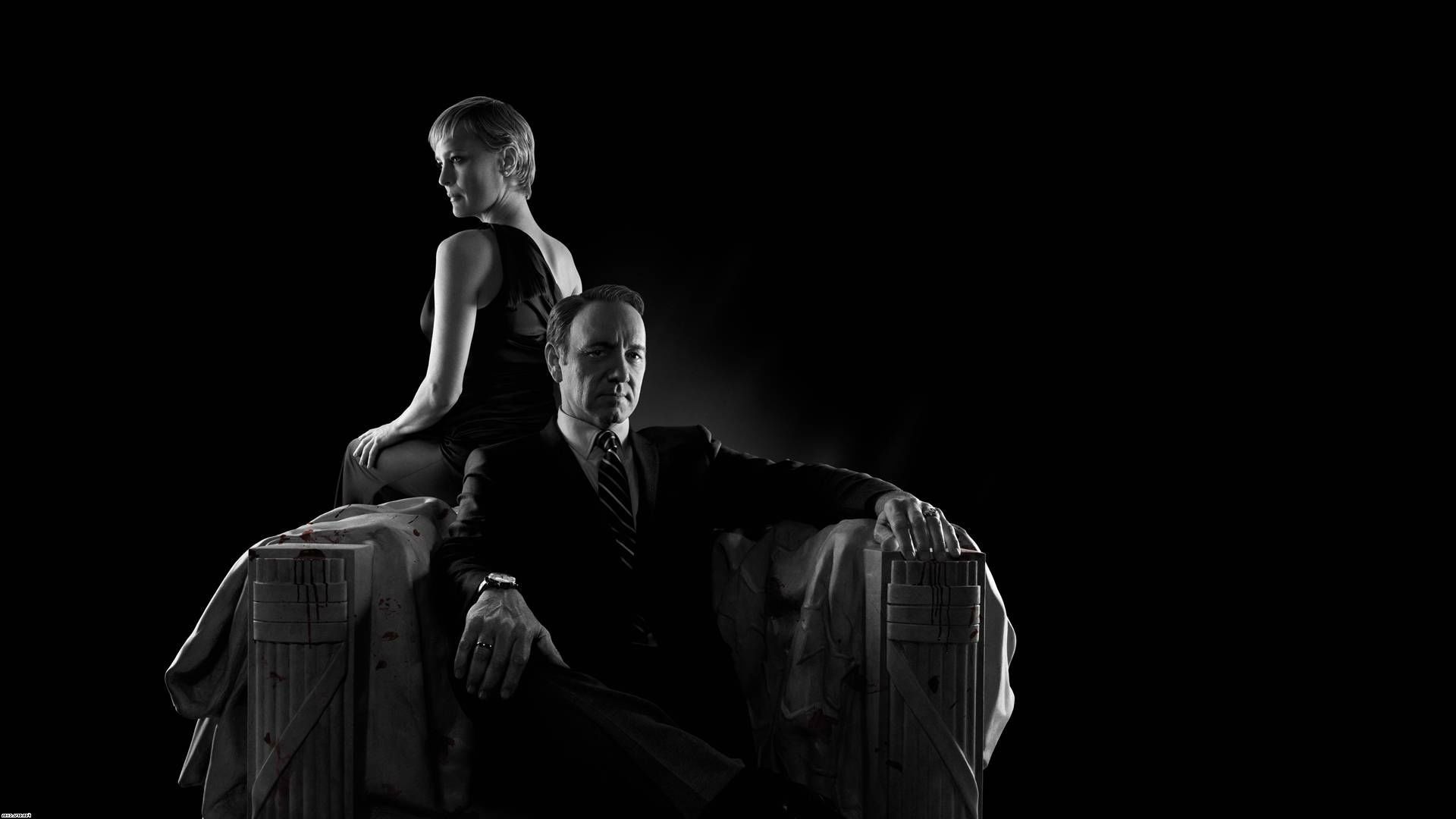 House of Cards personaggi bianco nero, 1920x1080 Full HD 1080p, PC Desktop